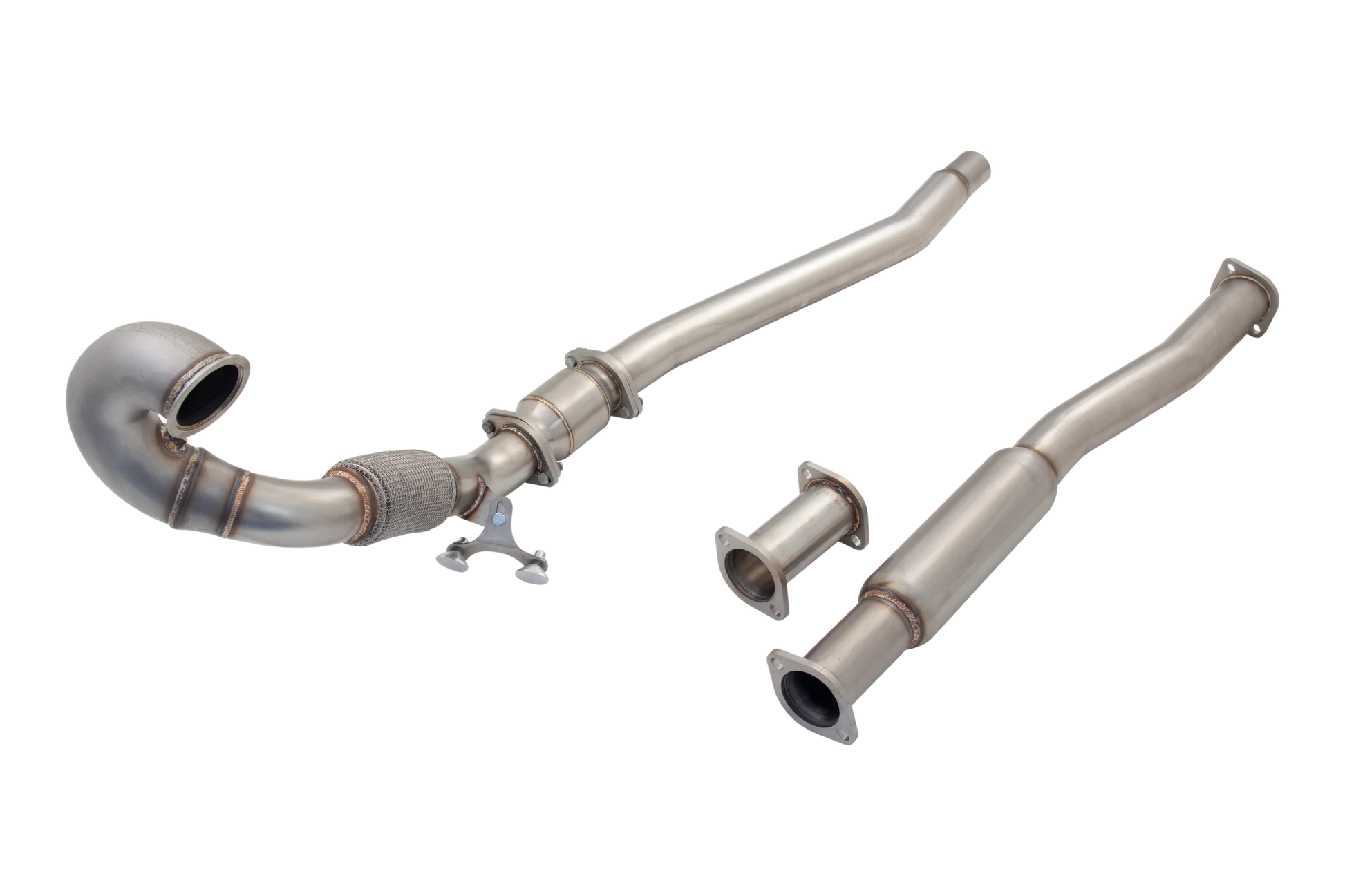 XForce | Single 3" Downpipe High Flow Cat | VW Golf R MK7 Audi S3 8V 2013–2017 | ES-VW09-KITB