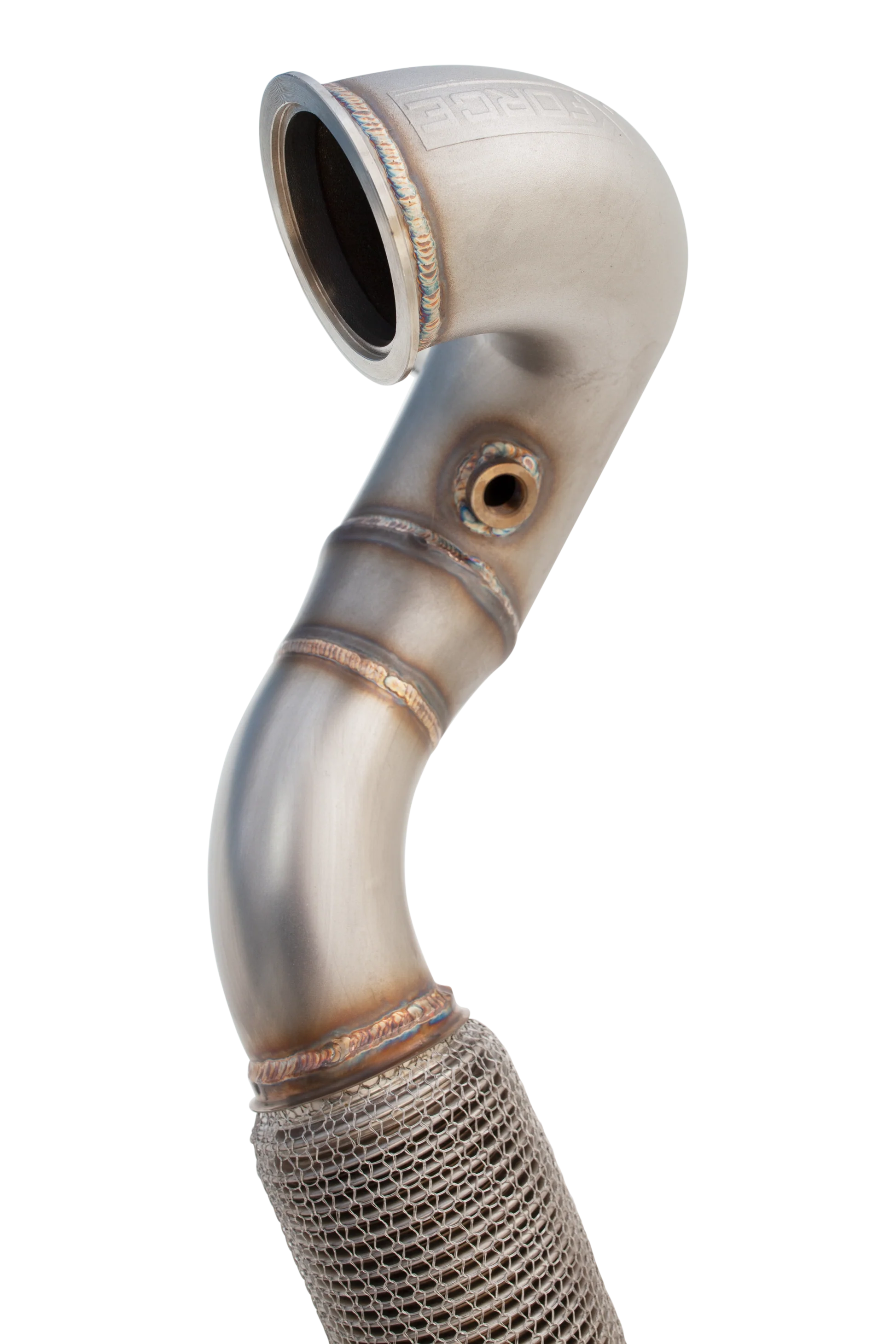 XForce | Single 3" Downpipe High Flow Cat | VW Golf R MK7 Audi S3 8V 2013–2017 | ES-VW09-KITB - Image 3