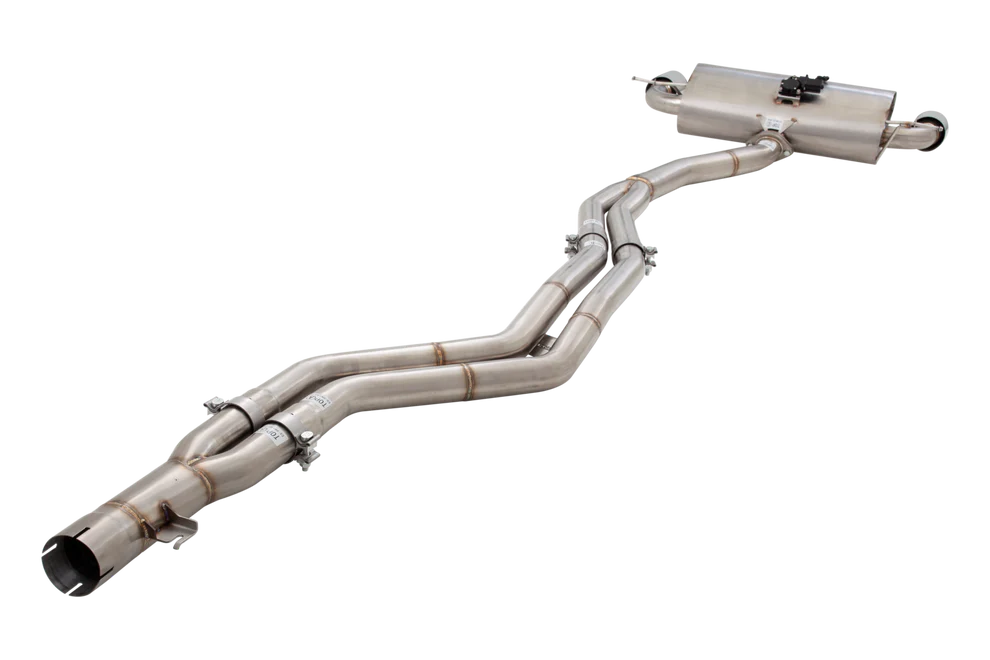 Xforce | 3" Varex Valved Cat Back Exhaust System | BMW 1 Series F20 M140i 2016–2019 | ESBM140VKCS - Image 2