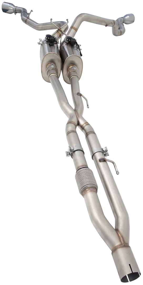 Xforce | Twin 3" Varex Valved Cat Back System | RAM 1500 DS 5.7L Hemi V8 2009–2023 | ESDR10VKCS - Image 2