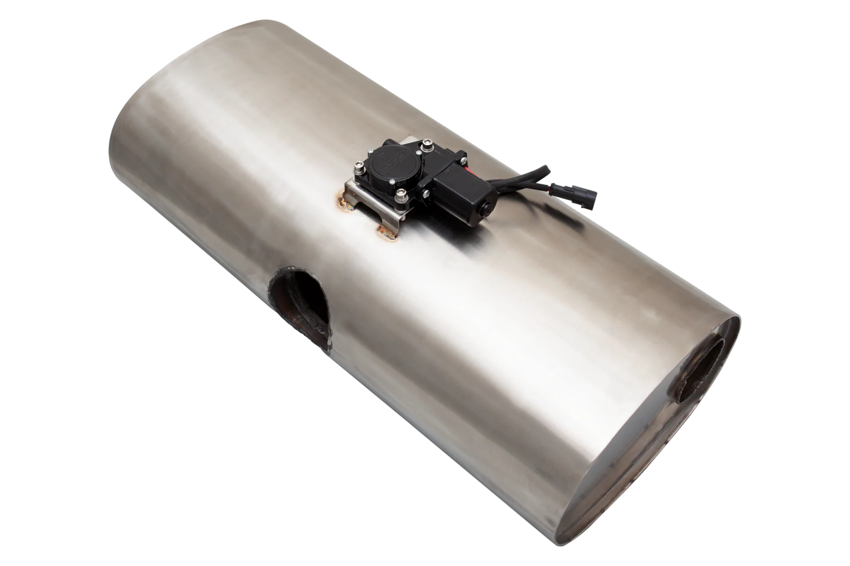 XForce | Varex Universal Oval Muffler | 3" Single Inlet to Dual 2.5" Outlet | East-West | VMKRE-325