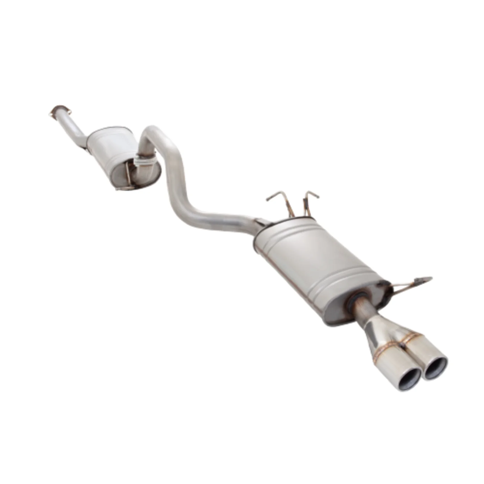 XForce | 2.5" Cat Back Exhaust | Ford Falcon BA BF Sedan XR6 4.0L 2002–2008 | E4-F5-02T-CBS
