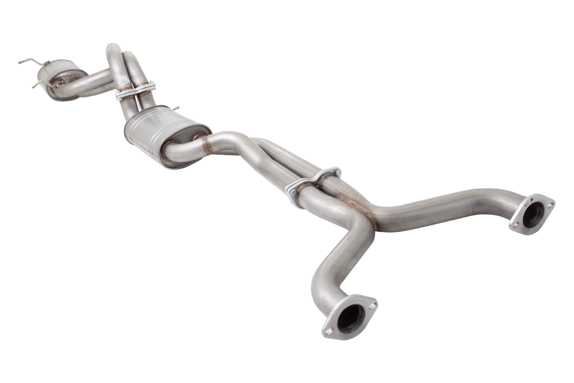 XForce | Twin 2.5" Louder Cat Back Exhaust | Ford Falcon BA BF V8 Sedan 2002–2008 | E4-F8-01-CBS - Image 3