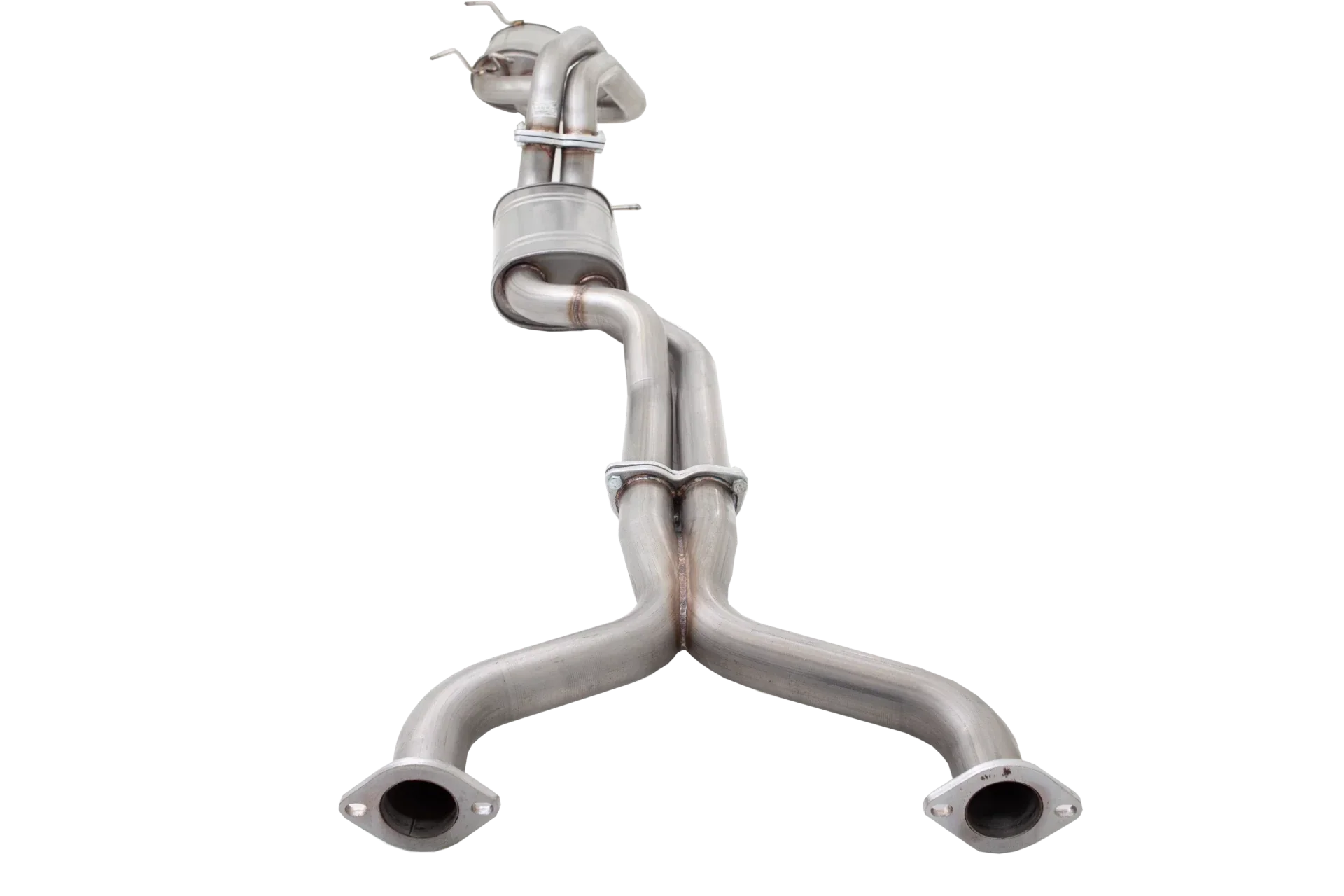XForce | Twin 2.5" Louder Cat Back Exhaust | Ford Falcon BA BF V8 Sedan 2002–2008 | E4-F8-01-CBS - Image 4
