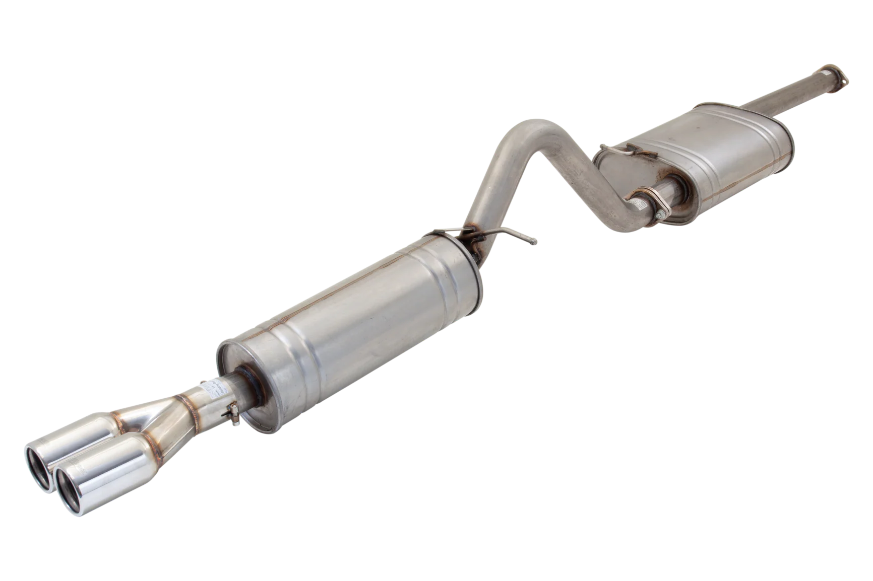 XForce | 2.5" 409 Stainless Cat-Back Exhaust | Ford Falcon FG Ute 2008-2014 | E4-FG11-CBS