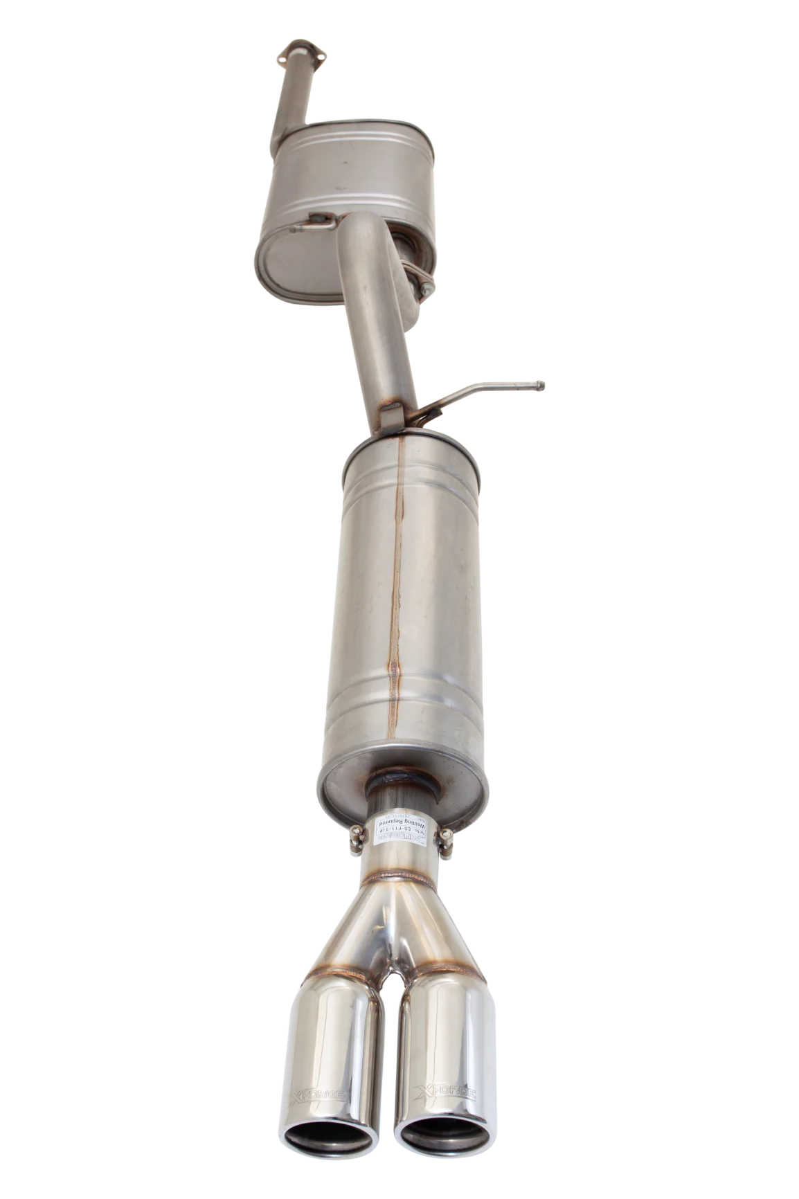XForce | 2.5" 409 Stainless Cat-Back Exhaust | Ford Falcon FG Ute 2008-2014 | E4-FG11-CBS - Image 3
