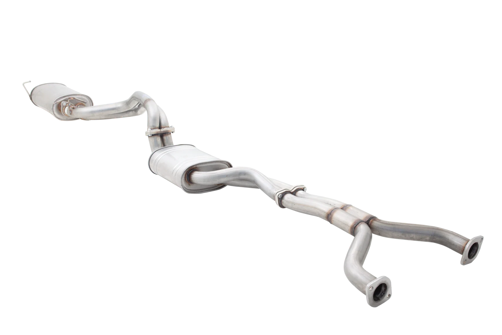 XForce | Twin 2.5" 409 Stainless Cat-Back Exhaust | Ford FG Falcon XR8 5.4L 2008–2014 | E4-FG30-CBS - Image 2