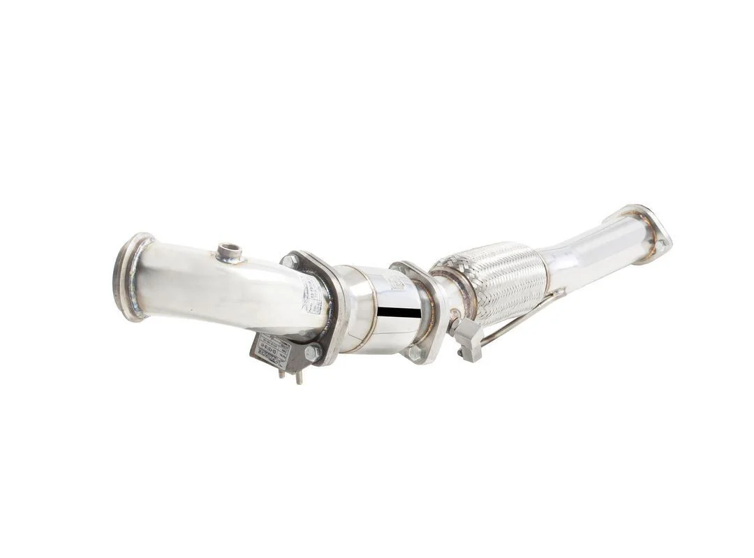 XForce | 3" Stainless Steel Downpipe Kit with 100 Cell High Flow Cat | Ford Focus ST 2012–2018 | ES-FST16-KITB - Image 2
