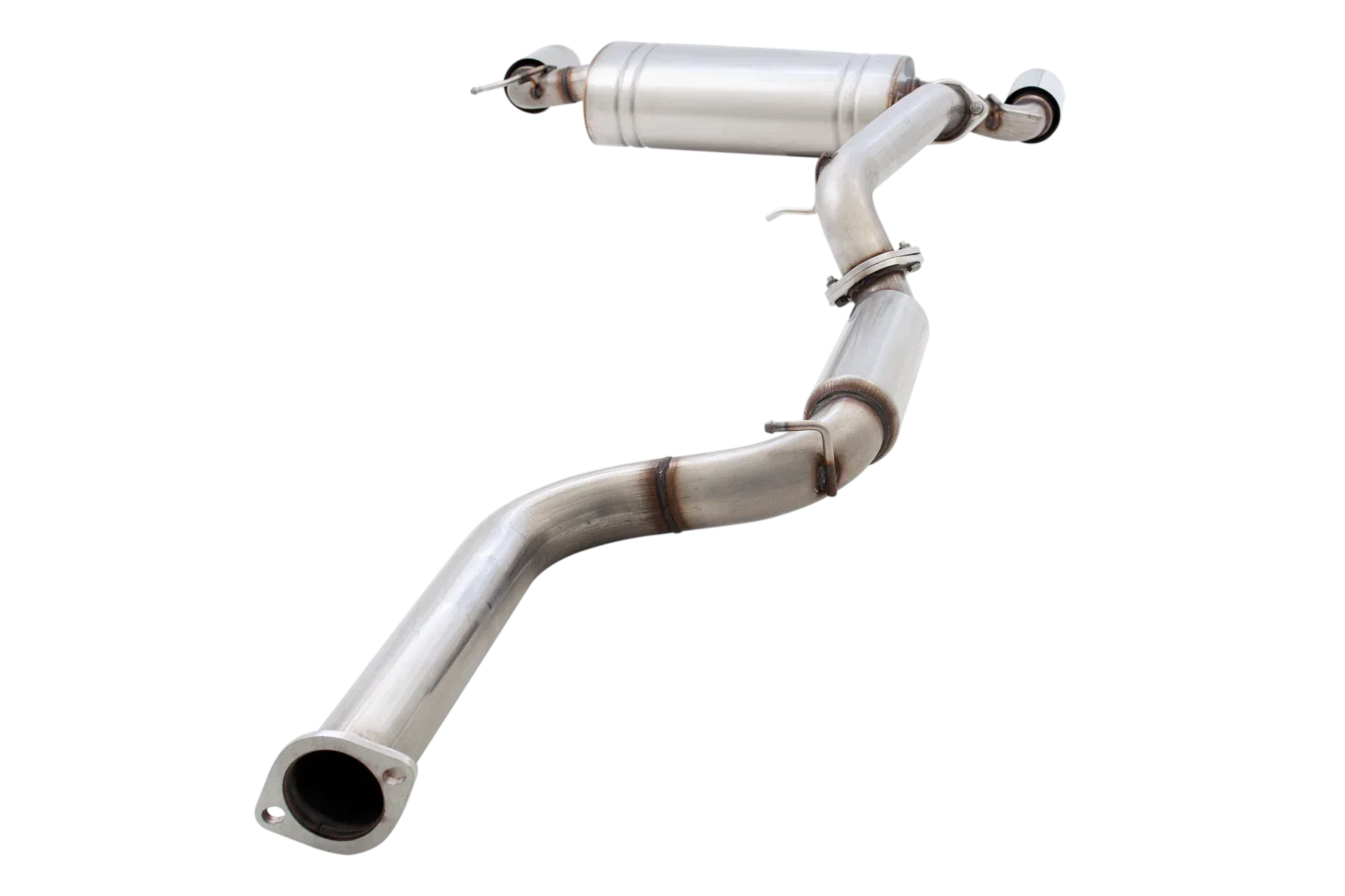 XForce | 3" Raw 409 Stainless Cat Back Exhaust | Ford Focus XR5 Turbo LS LT LV 2006–2011 | E4-FX02-CBS - Image 3