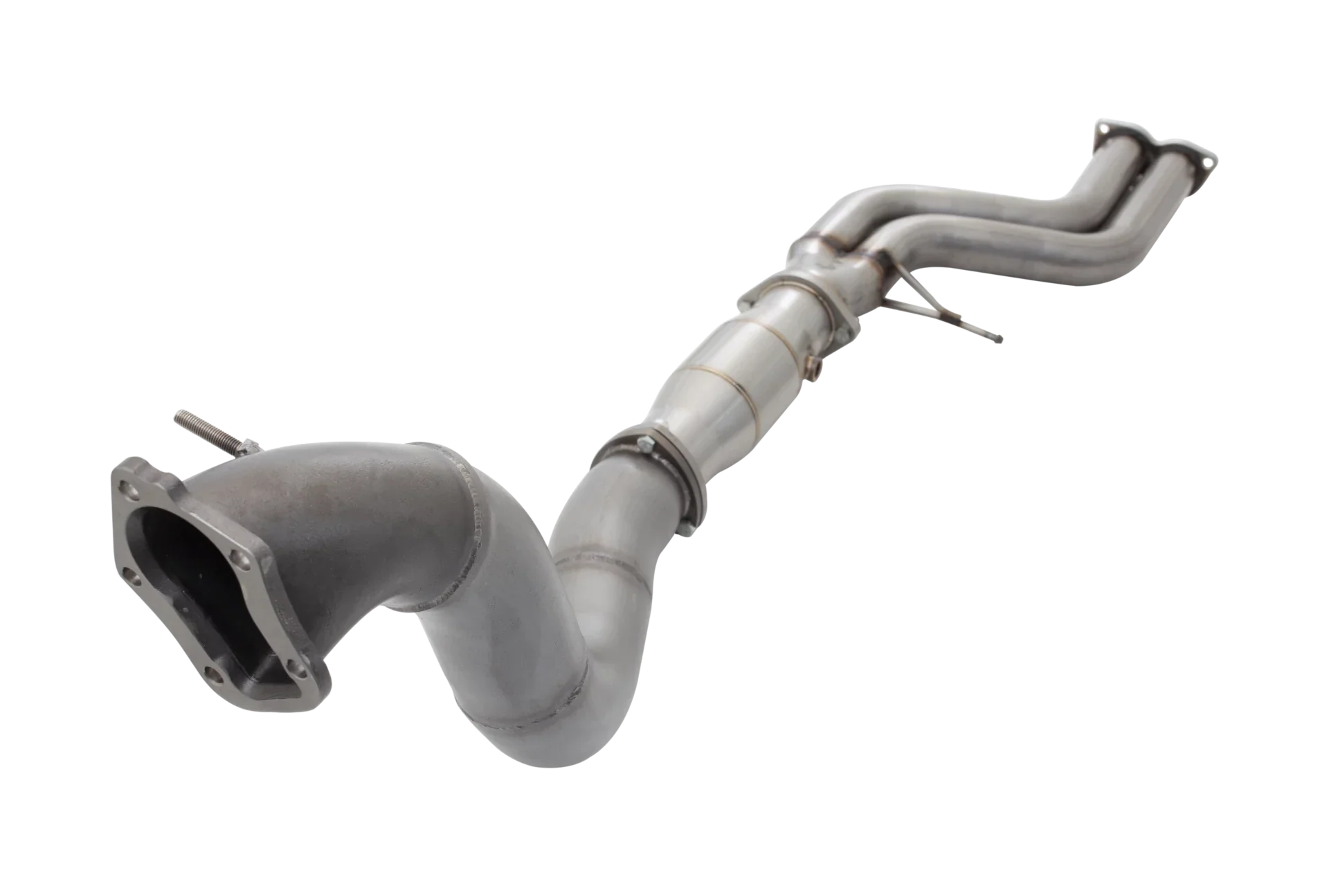 XForce | 4" Cast Dump Pipe & 3.5" High Flow Cat Kit | Ford Falcon BA BF XR6 Turbo 2002–2008 | E4-F6-DC