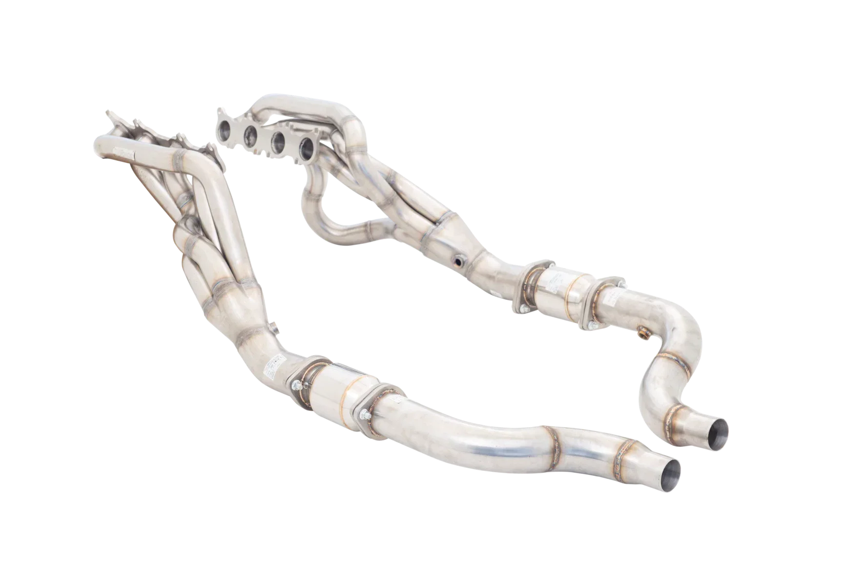 XForce | 1 7/8" Tuned-Length Headers & 3" Cat Kit | Ford Mustang GT S550 2018–2023 | H2-FM18-KITB - Image 2