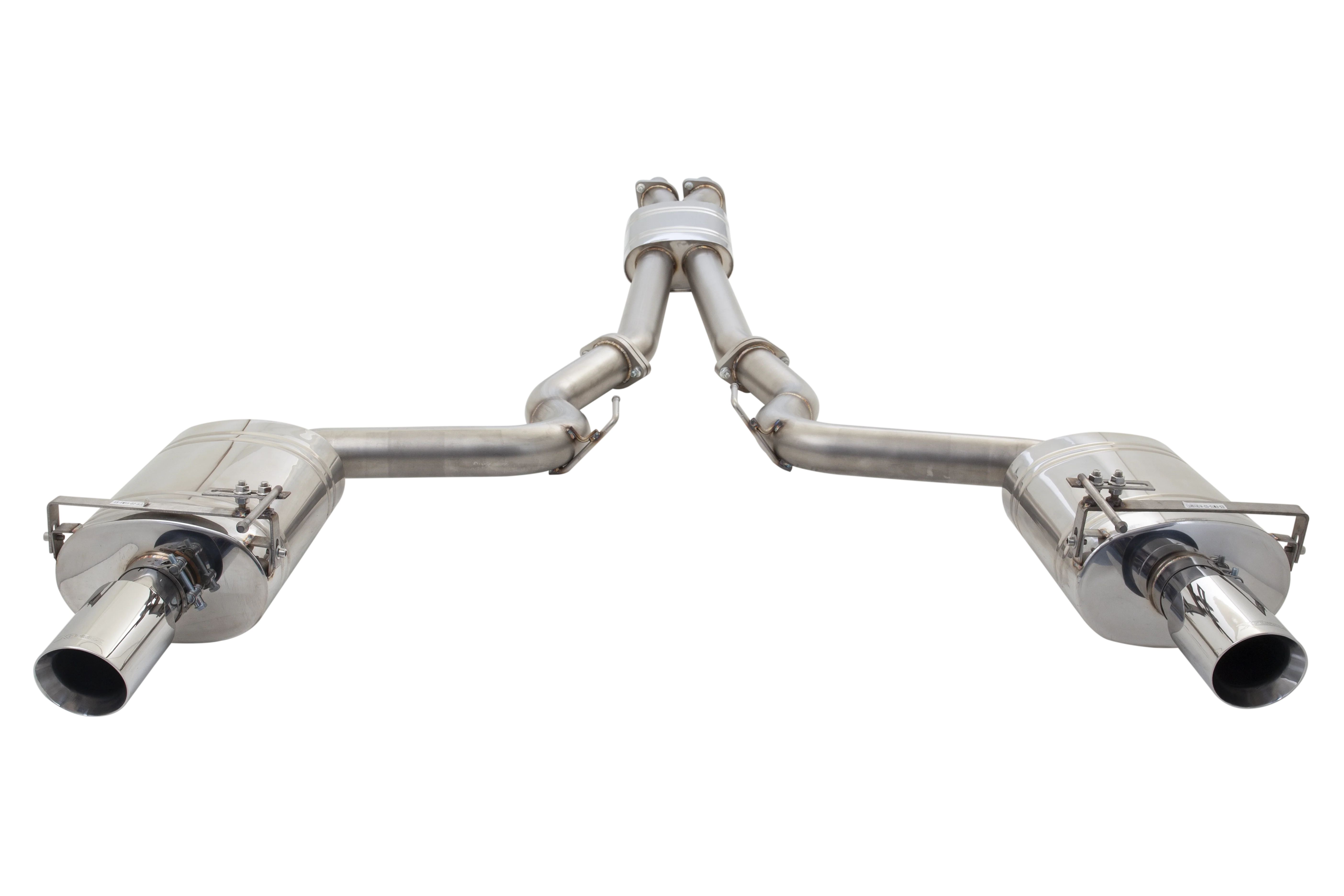 Xforce | 3" Stainless Steel Cat Back Exhaust | Ford Mustang GT S550 5.0L V8 2015–2017 | ES-FM15-02CBS - Image 2