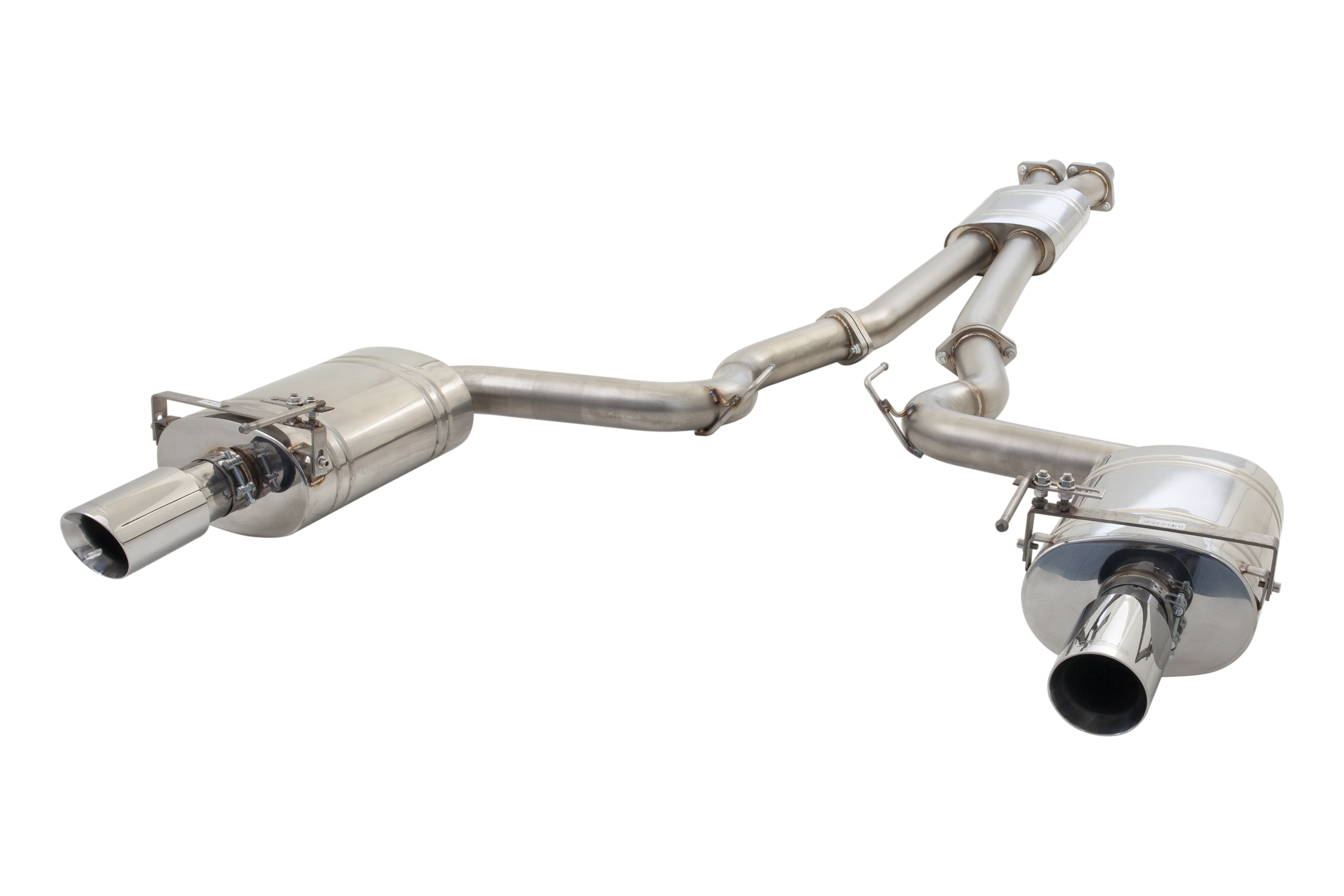 Xforce | 3" Stainless Steel Cat Back Exhaust | Ford Mustang GT S550 5.0L V8 2015–2017 | ES-FM15-02CBS - Image 3