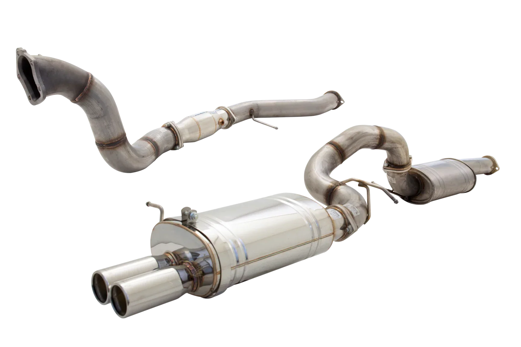 XForce | 4" to 3.5" Turbo Back Exhaust System | Ford Falcon BA BF XR6 Turbo Sedan 2002–2008 | E4-F6-02-B-TBS