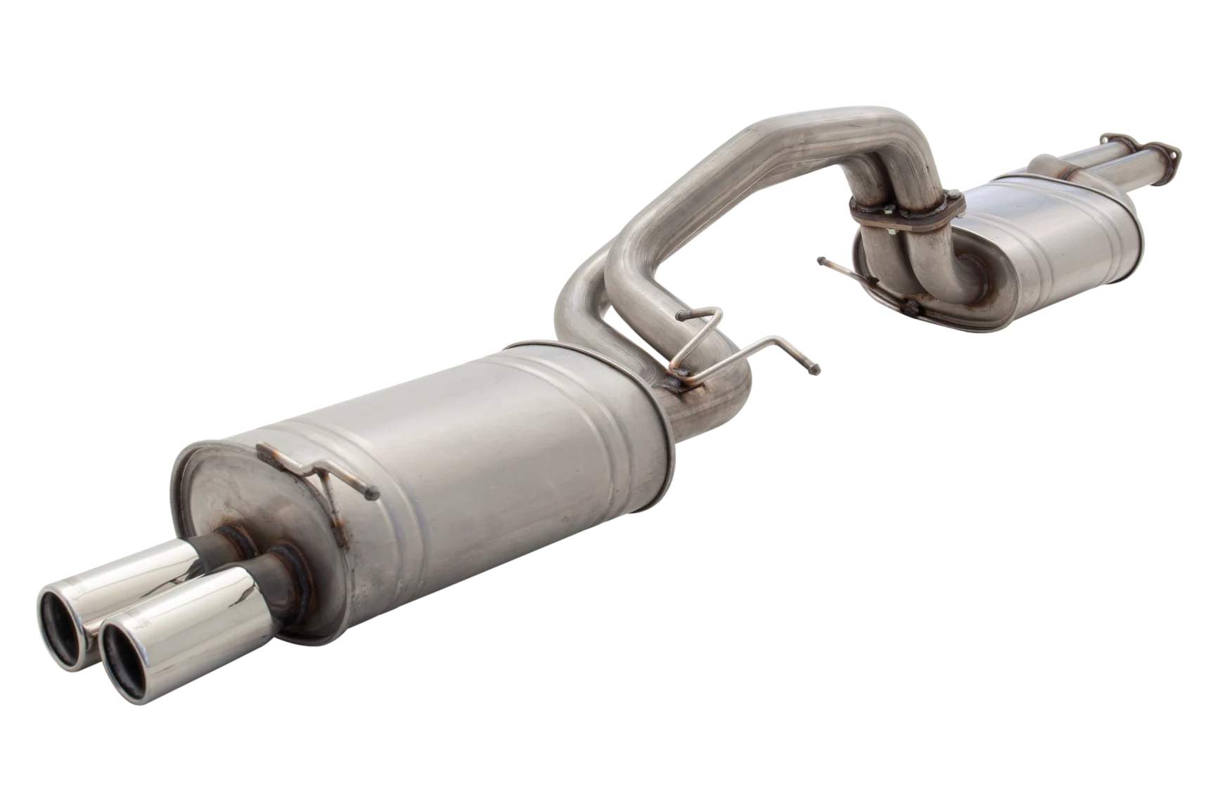 XForce | 4" Dump & Twin 2.5" Turbo Back Exhaust | Ford Falcon BA BF XR6 Turbo 2002–2008 | E4-F6-03-B-TBS - Image 3