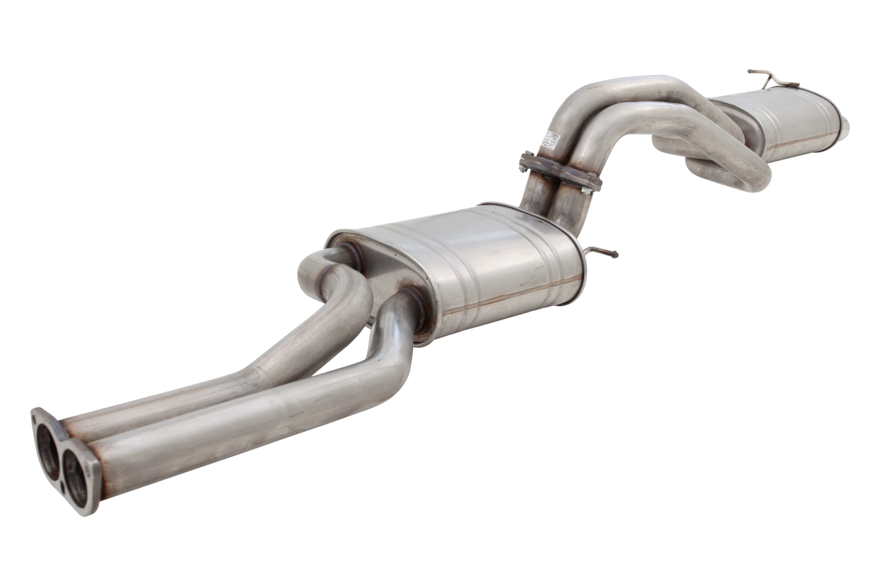 XForce | 4" Dump & Twin 2.5" Turbo Back Exhaust | Ford Falcon BA BF XR6 Turbo 2002–2008 | E4-F6-03-B-TBS - Image 4