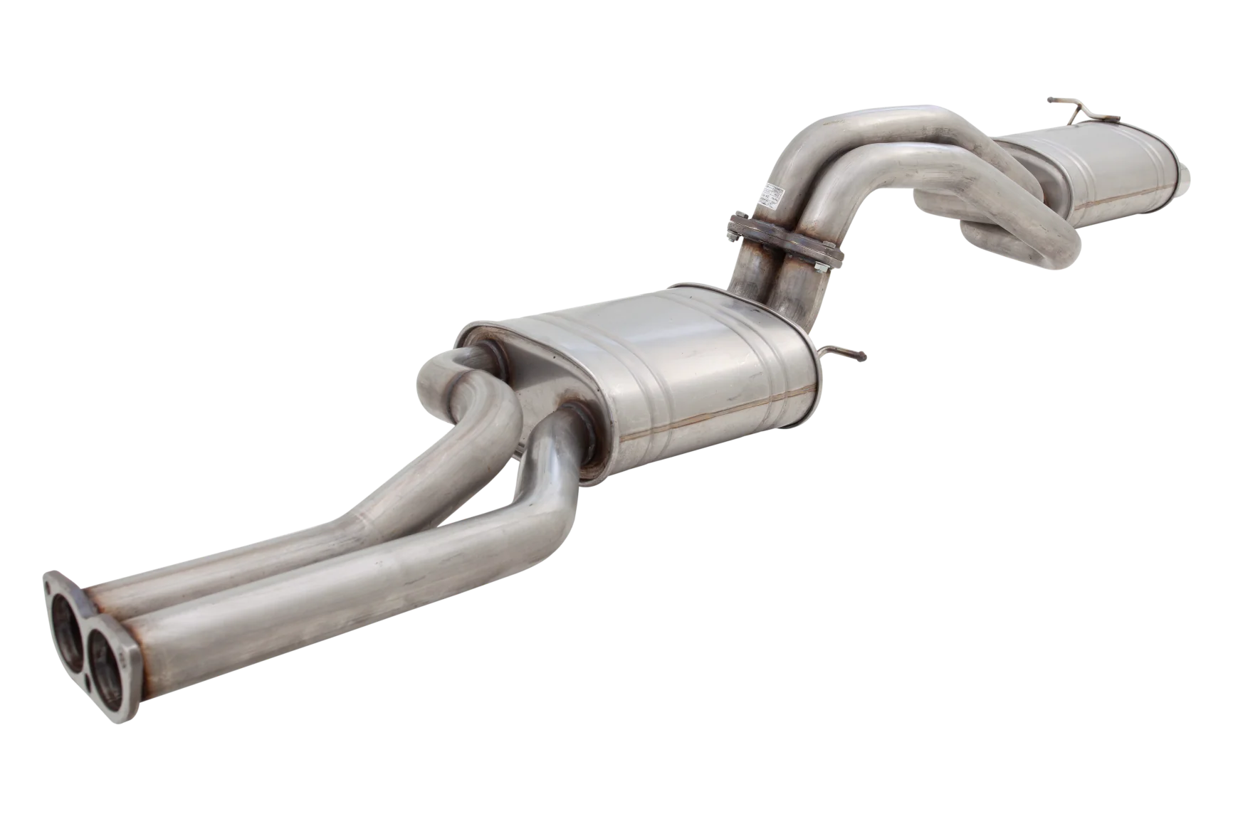 XForce | Twin 2.5" Cat Back Exhaust System | Ford Falcon BA BF XR6 Turbo Sedan 2002–2008 | E4-F6-03-CBS - Image 2