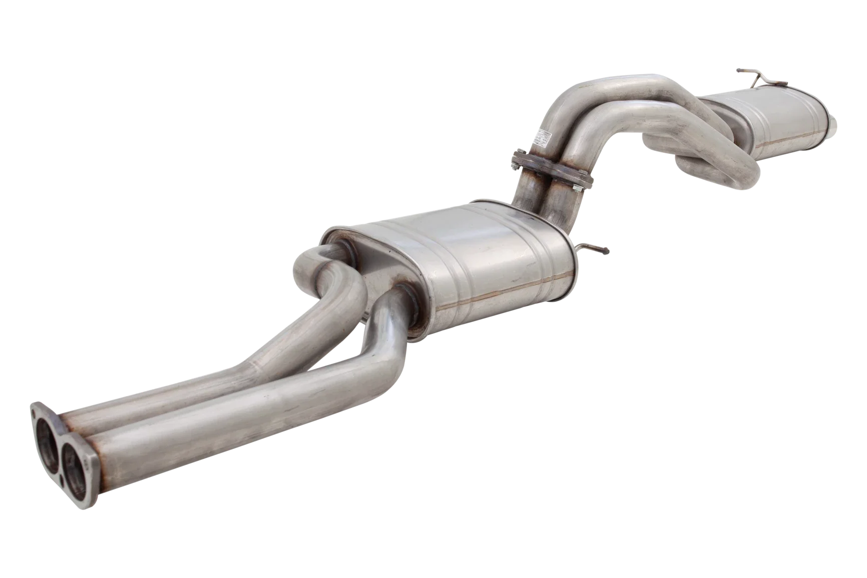 XForce | Twin 2.5" Performance Cat Back Exhaust | Ford FG Falcon XR6 Turbo & F6 Sedan | E4-FG23-OECBS - Image 2