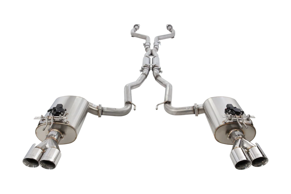 Xforce | Twin 2.5" Varex Valved Cat Back Exhaust | Holden VE VF Commodore V8 Ute 2007–2017 | E4-VF72UTE-VMKCBS - Image 3