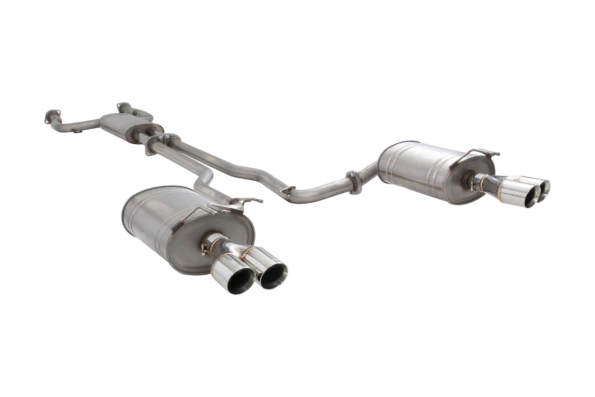 XForce | Twin 2.25" Cat Back Exhaust Quad Tips | Holden VE VF SV6 Calais V6 2006–2017 | E4-VE172-03-CBS