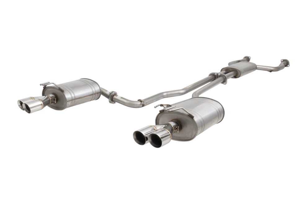 XForce | Twin 2.25" Cat Back Exhaust Quad Tips | Holden VE VF SV6 Calais V6 2006–2017 | E4-VE172-03-CBS - Image 3