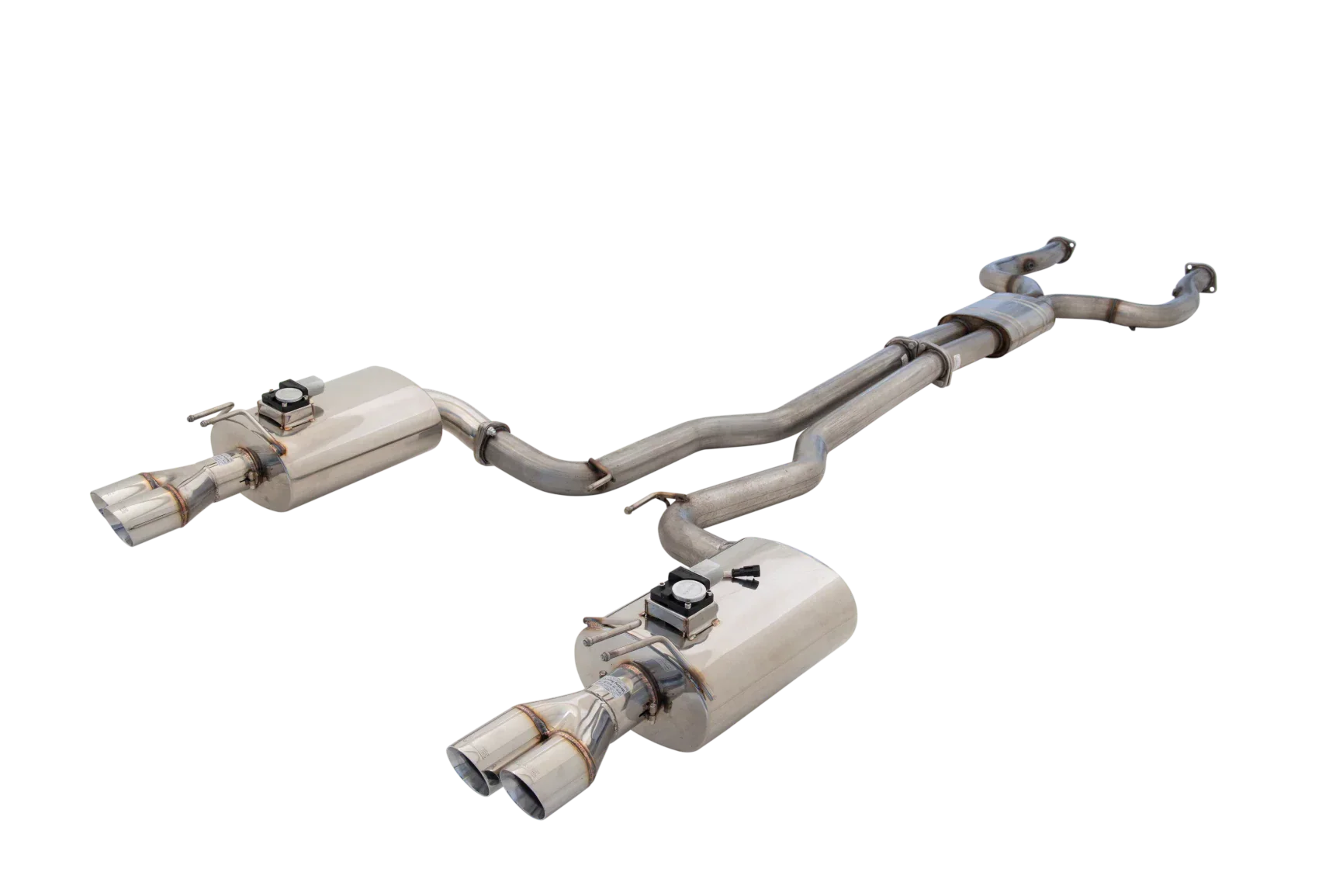 XForce | Twin 2.25" Varex Valved Cat-Back Exhaust | Holden VE VF SV6 V6 Sedan 2006–2017 | E4-VE17VMK-CBS