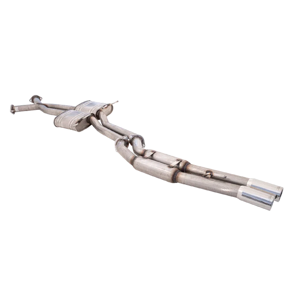 XForce | Dual 2.5" Catback Exhaust Hotdog Rears | Holden Commodore VT VX VY VZ 1997–2006 | E4-HV20-2-CBS - Image 2