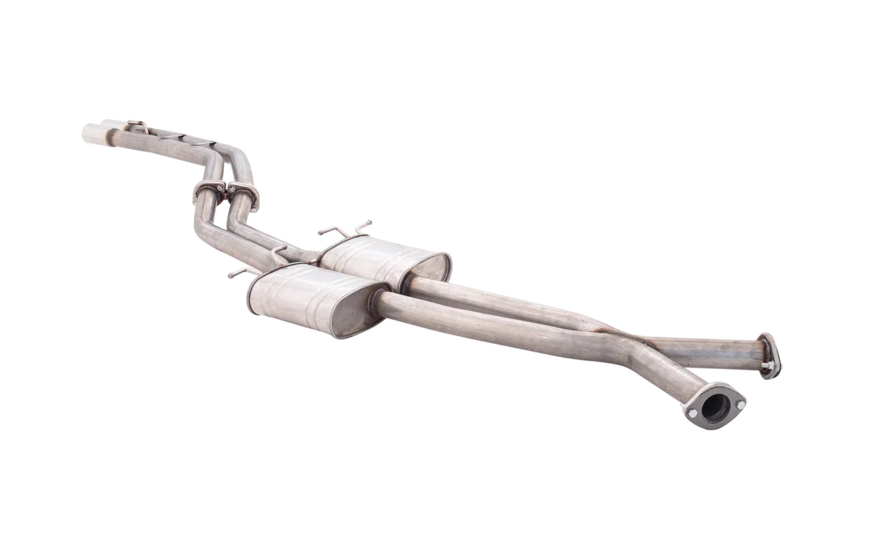 XForce | Dual 2.5" Catback Exhaust Muffler Delete | Holden Commodore VT VX VY VZ 1997–2007 | E4-HV20-3-CBS - Image 2