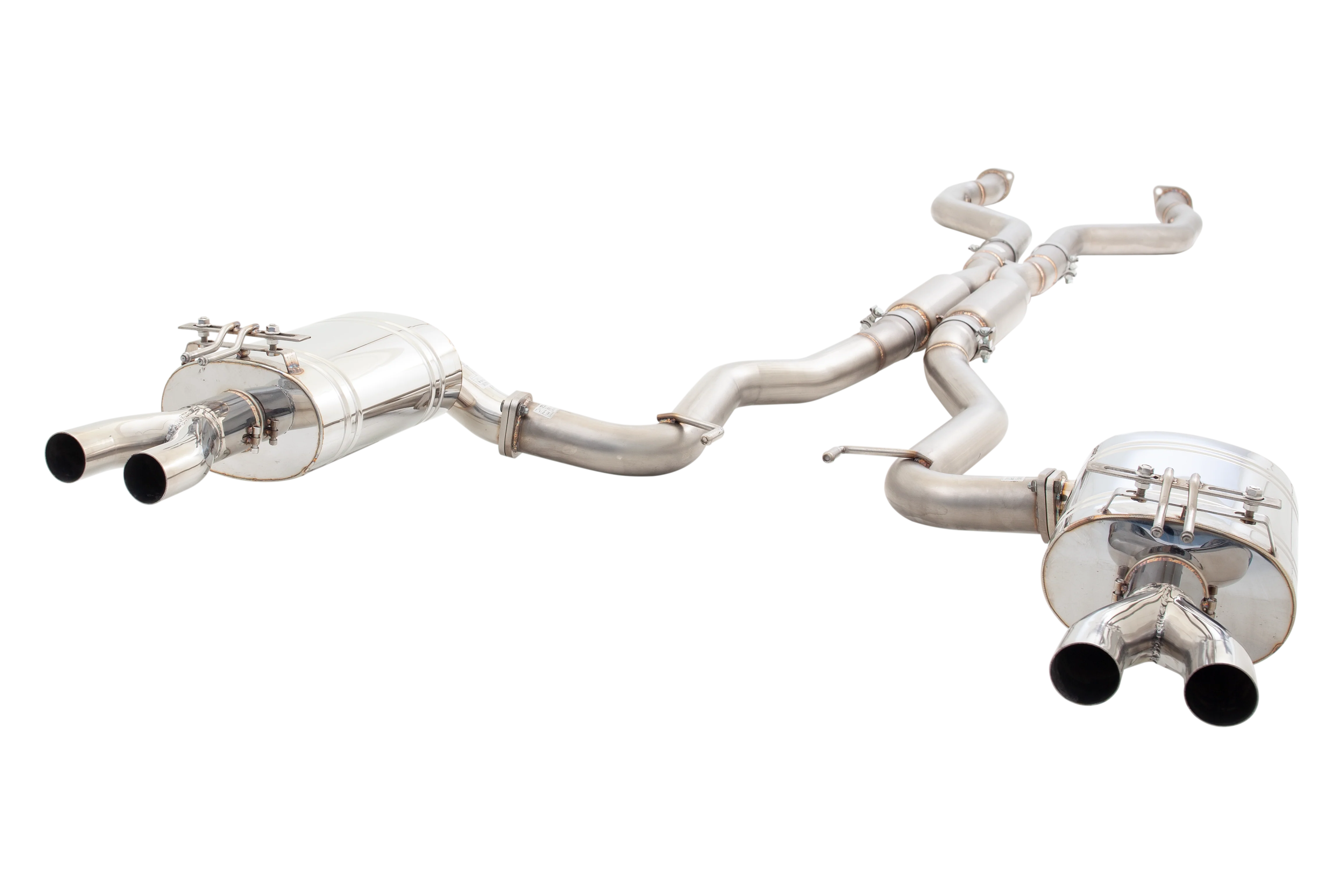 Xforce | Twin 3" Stainless Steel Cat Back Exhaust | HSV Gen-F & Gen-F2 Maloo 2013–2017 | ES-VF41-CBS - Image 2