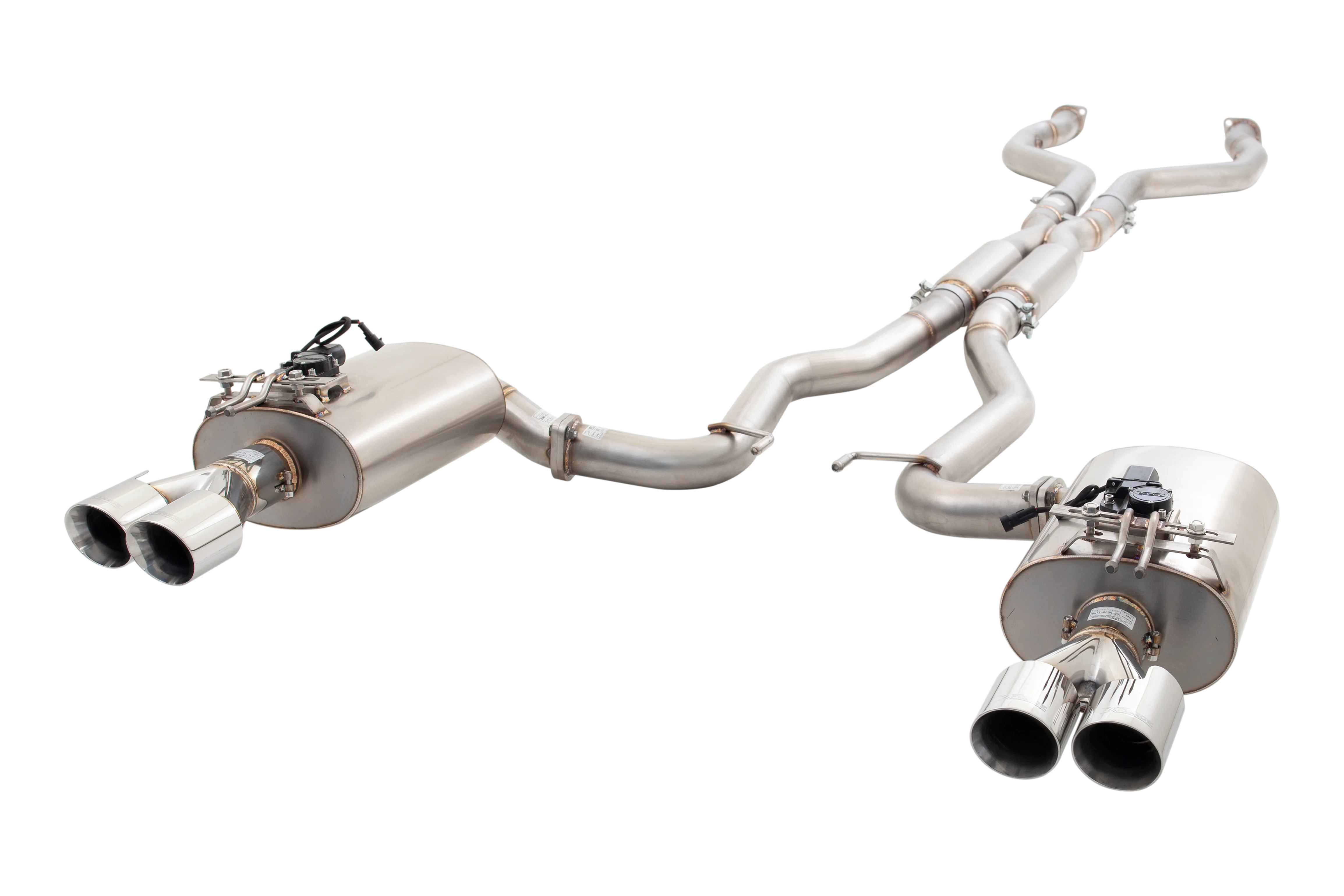 XForce - HOLDEN VE V8 SEDAN/WAGON 2006-2017, Twin 3″ Stainless Steel Cat-Back System