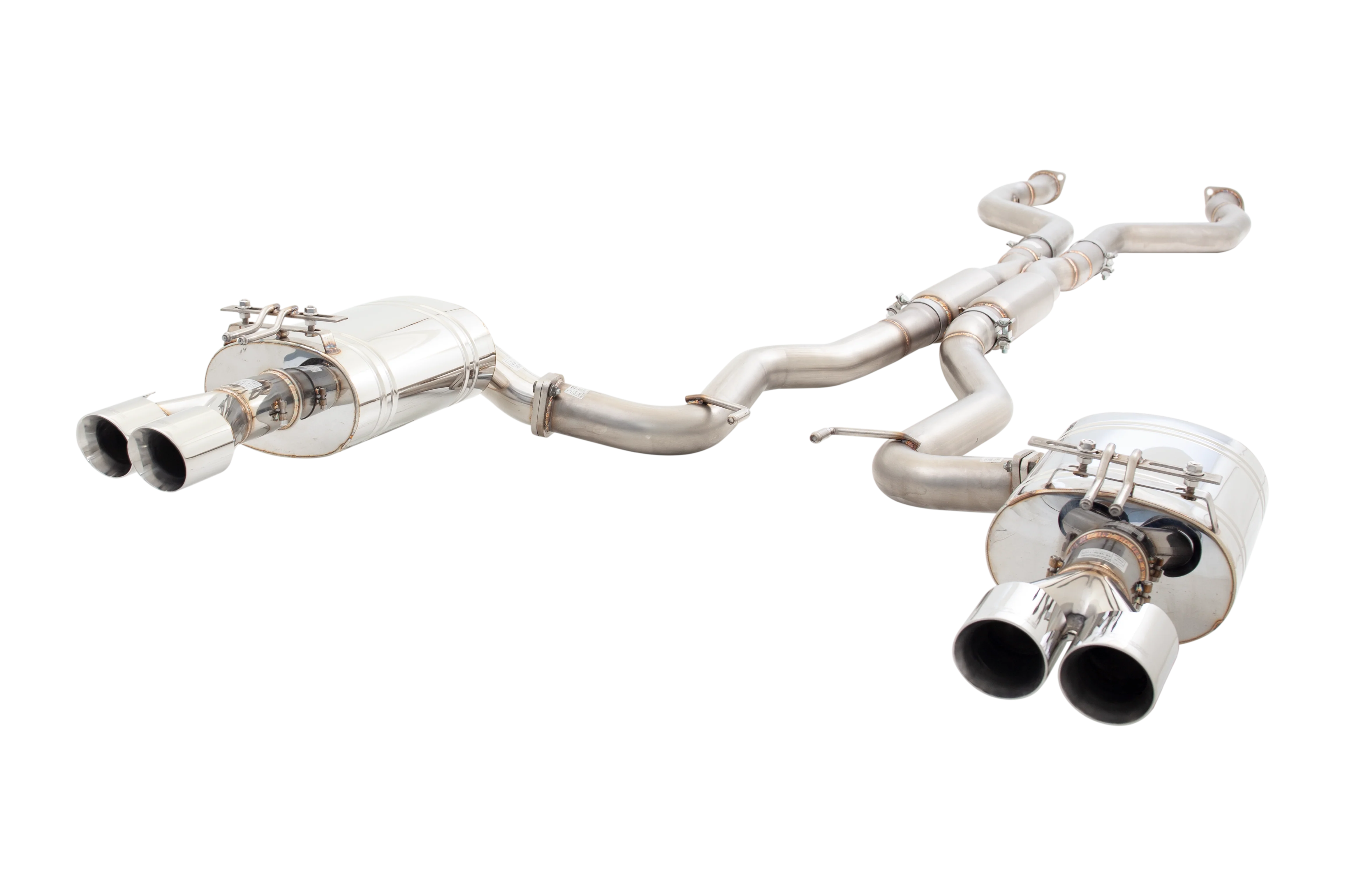 Xforce | Twin 2.5" Varex Valved Cat Back System | Holden Commodore VE VF V8 2006–2017 | ES-VF72SED-VMKCBS - Image 2