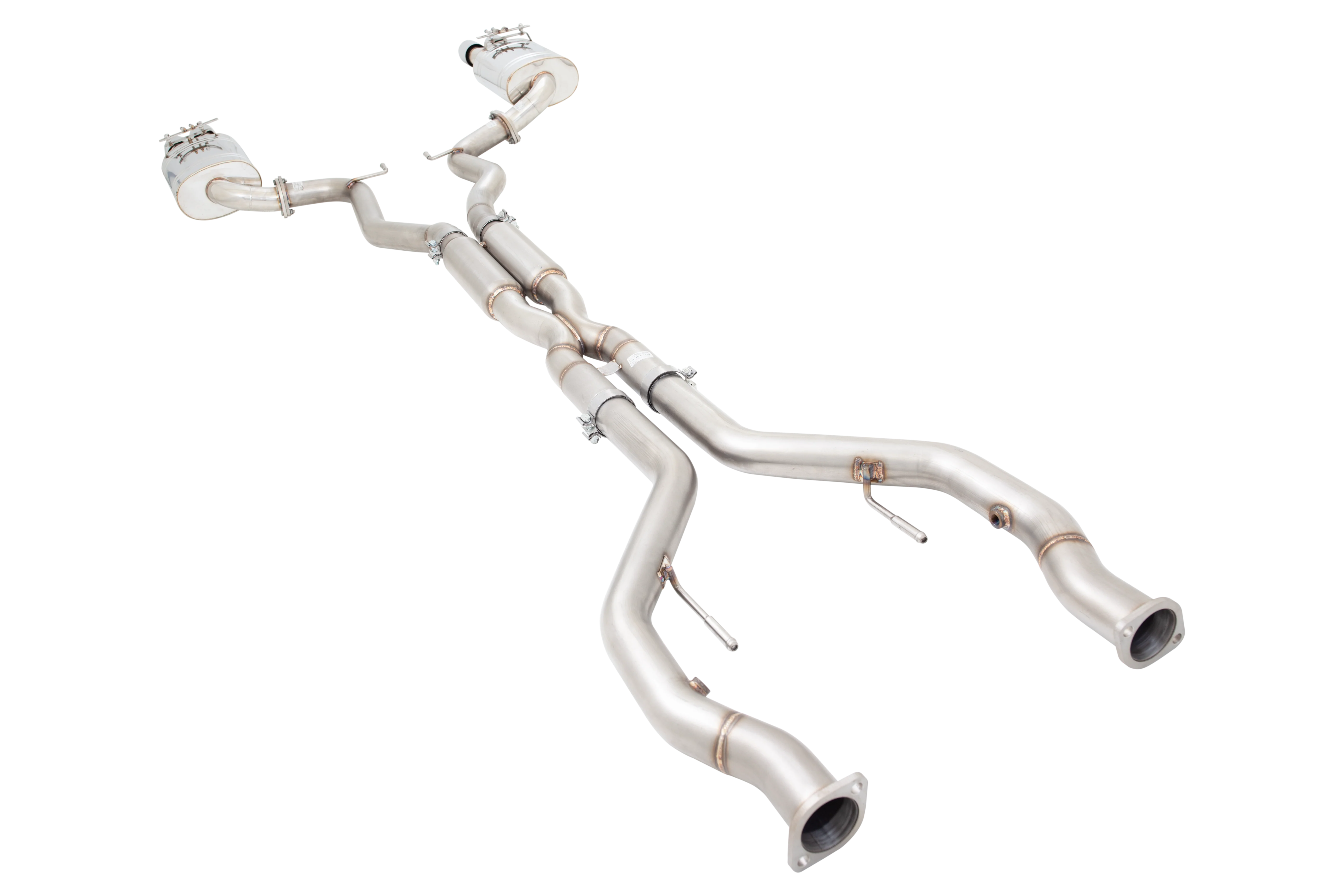 XForce | Twin 3" Cat Back Exhaust | Holden Commodore VE VF V8 Sedan Wagon 2006–2017 | ES-VF73SED-CBS - Image 3