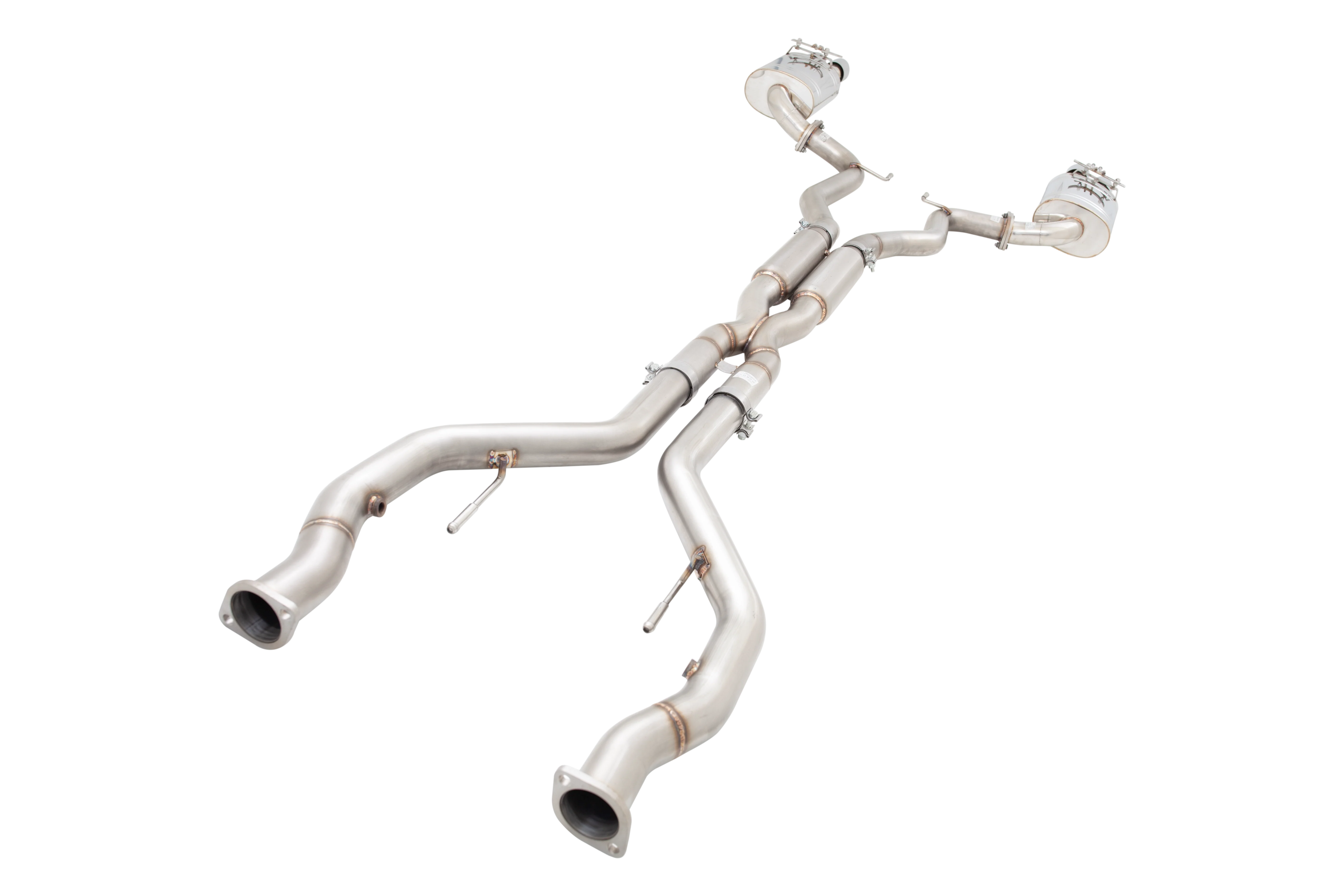 XForce | Twin 3" Cat Back Exhaust | Holden Commodore VE VF V8 Sedan Wagon 2006–2017 | ES-VF73SED-CBS - Image 4