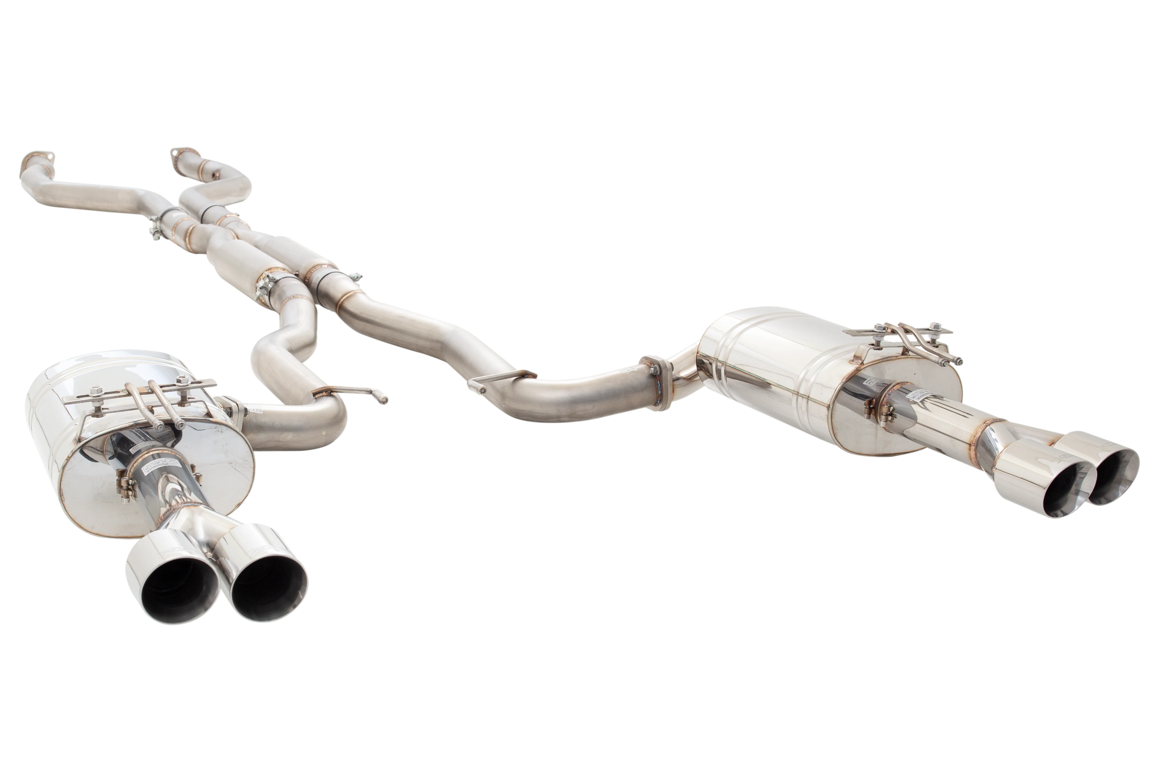 XForce | Twin 2.5" Performance Cat Back Exhaust | Holden VE VF Commodore V8 Ute 2007–2015 | ES-VF72UTE-CBS - Image 4