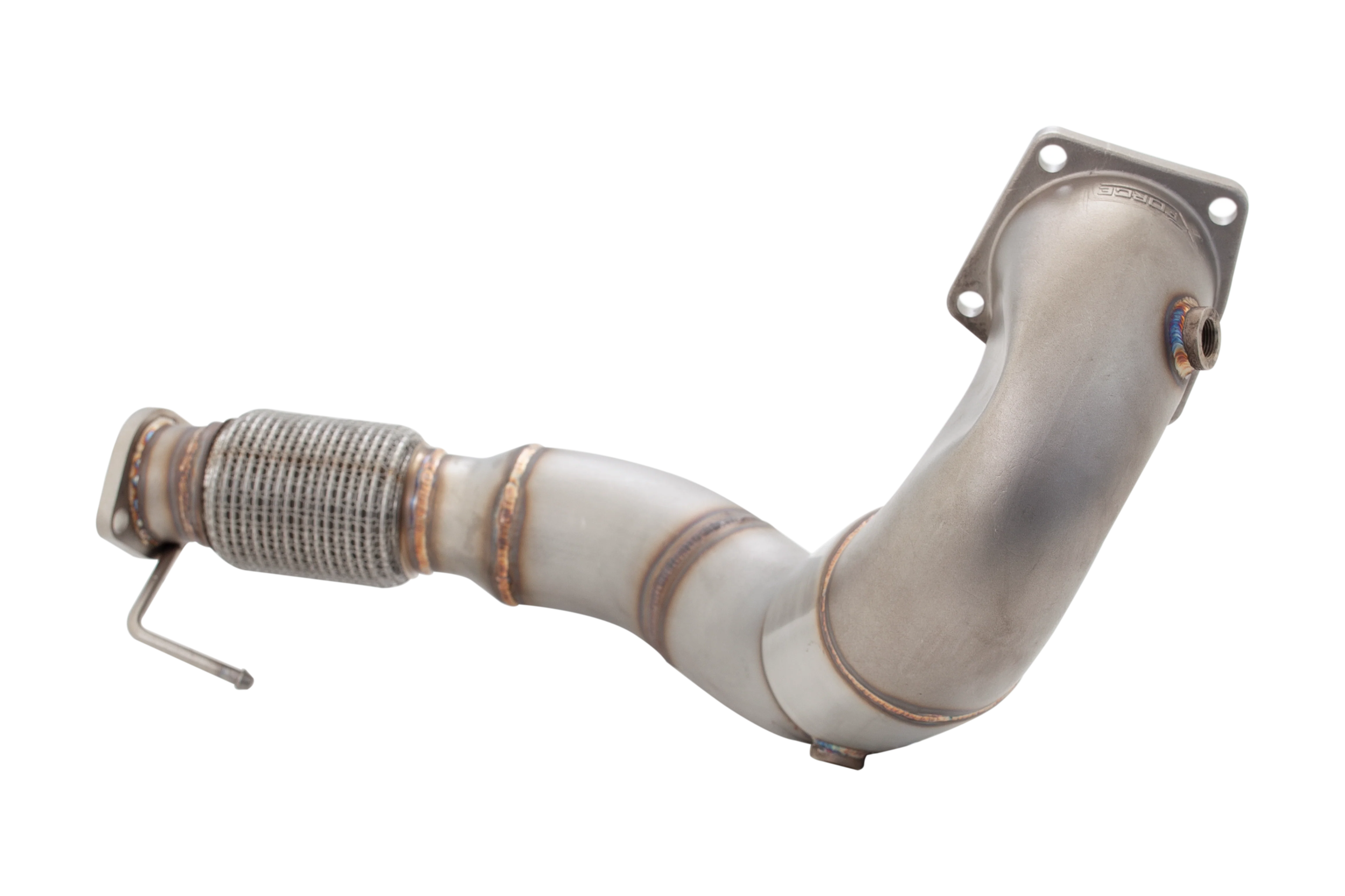 XForce 4" Performance Downpipe & 100 Cell High-Flow Cat for Hyundai i30 N / Kona N 2017-On | E2-HY30N-KITB - Image 3