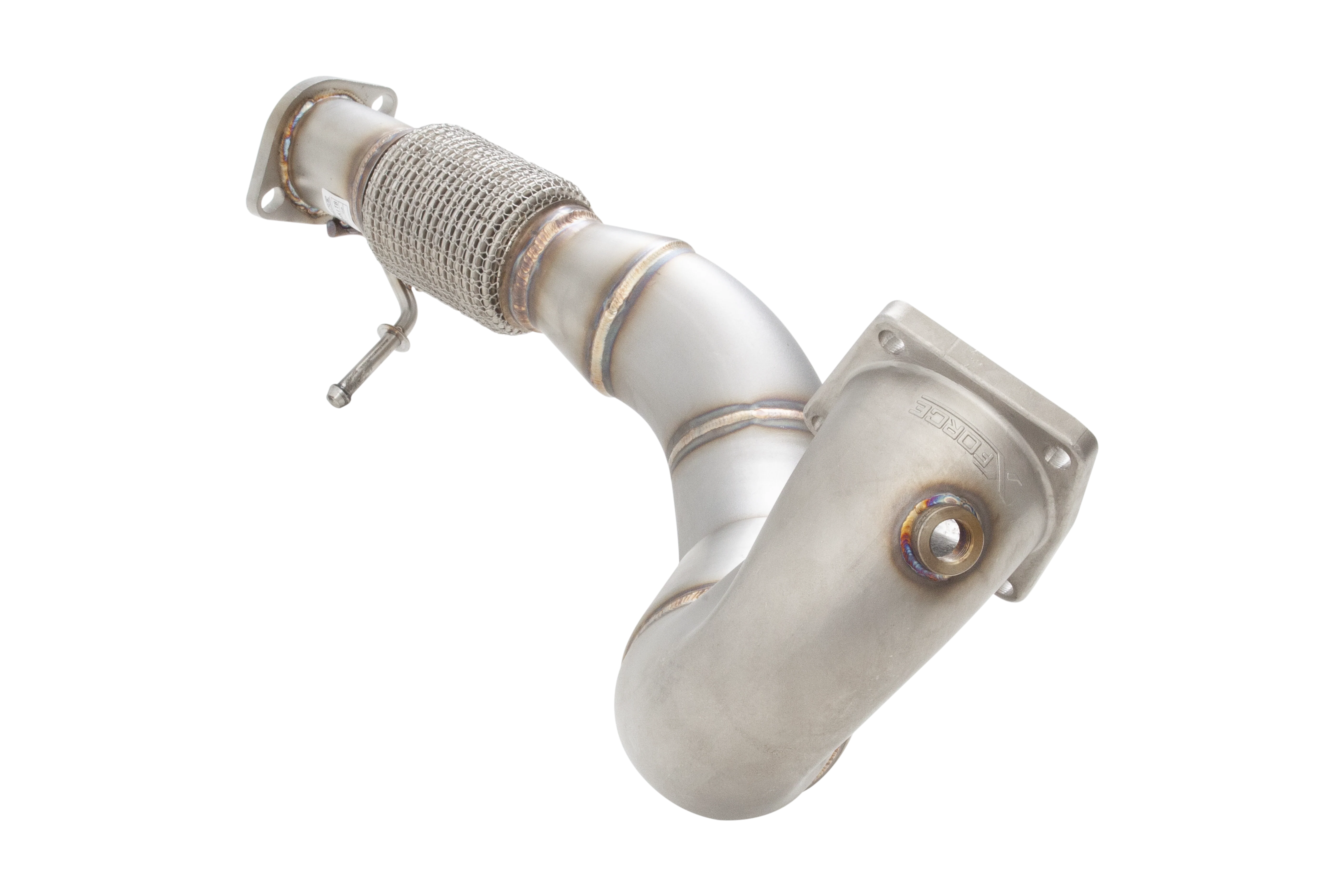 Xforce | 4" to 3" Stainless Downpipe with High-Flow Cat | Hyundai i30 N Sedan CN7 2021–2026 | ESHY34KITB - Image 3