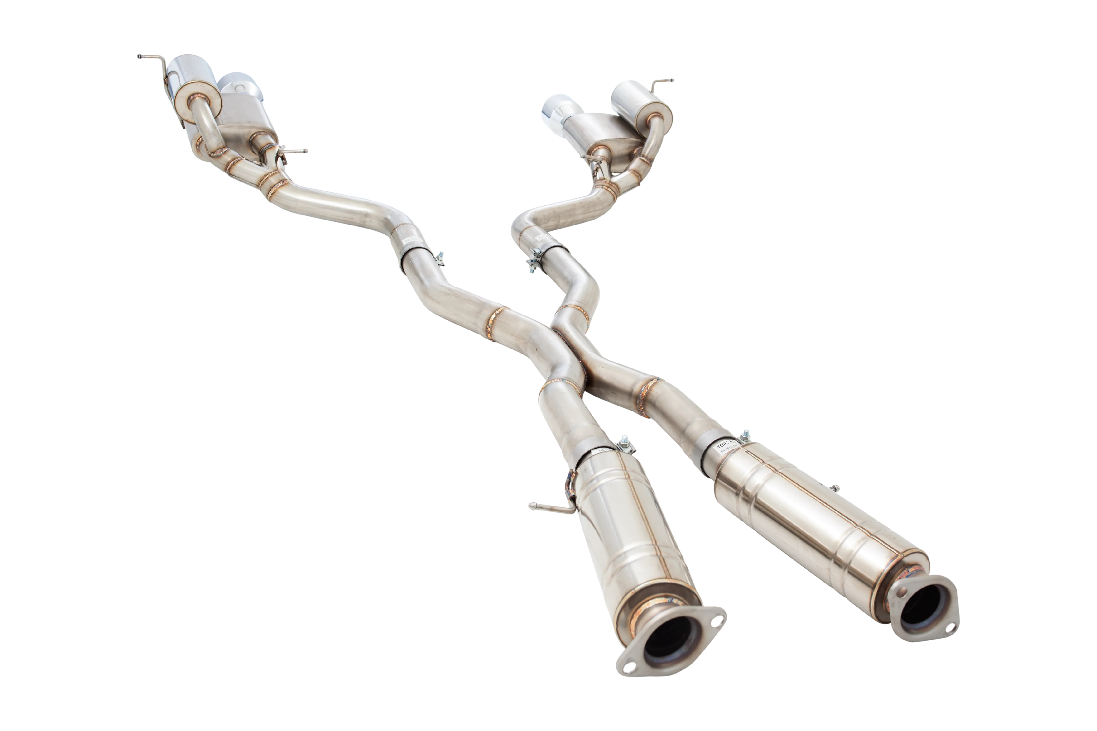XForce | Twin 3" Cat Back Performance Exhaust | Jeep Grand Cherokee SRT8 6.4L 2011–2021 | ESJC13CS - Image 2