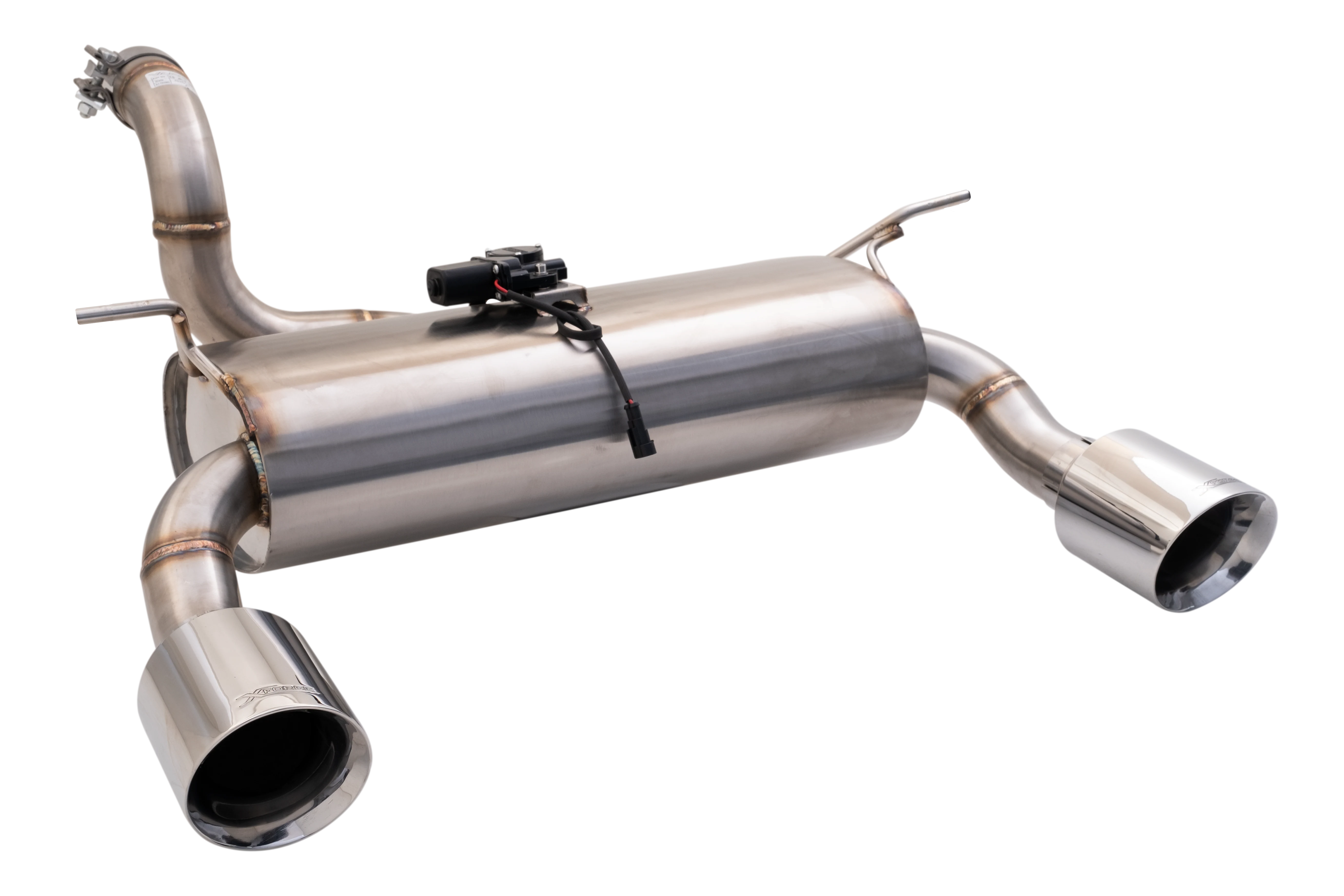 XForce | Varex Valved Axle-Back Exhaust System | Jeep Wrangler JL 3.6L 2018-On | ESJW18VKCS