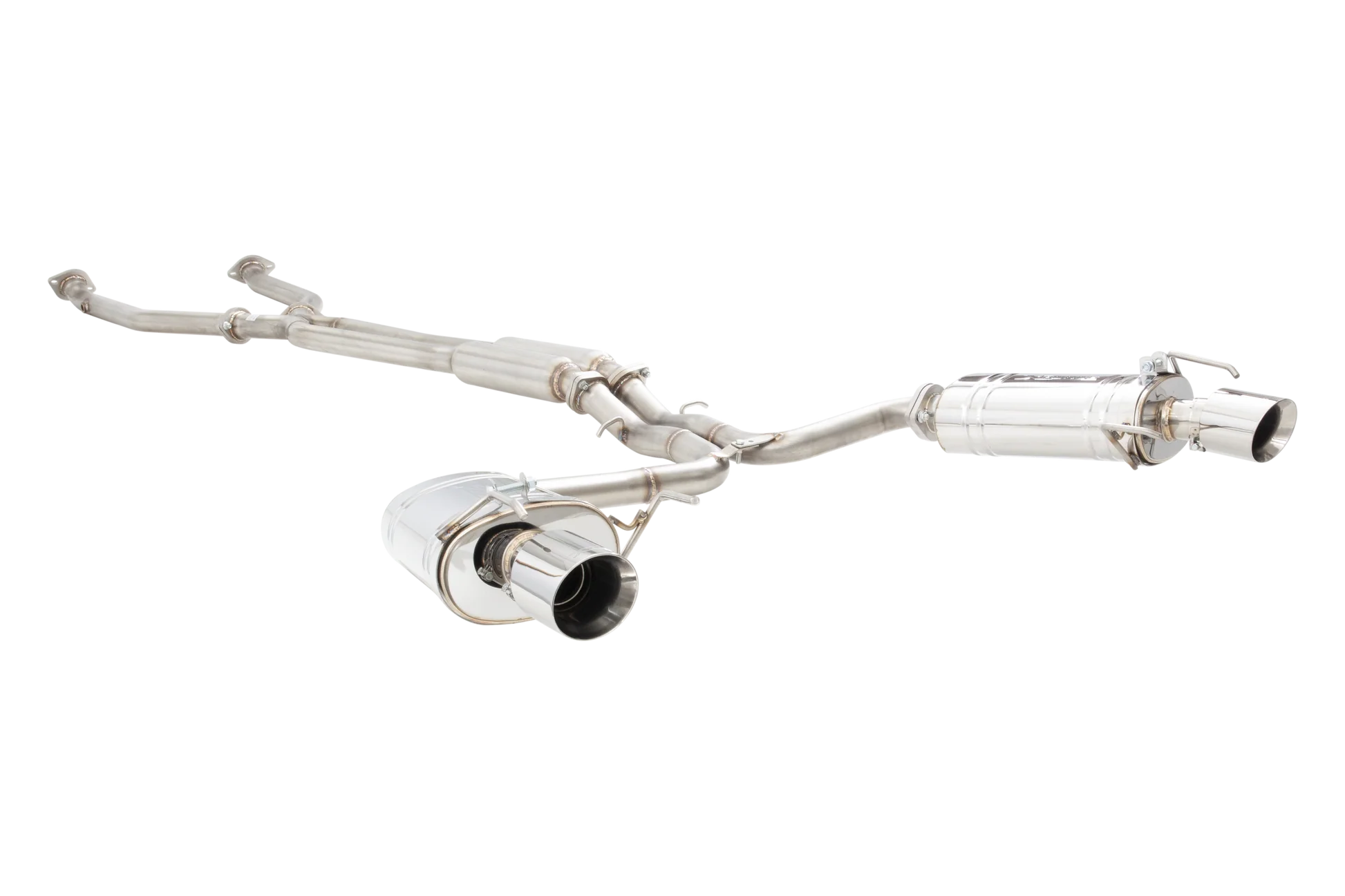 XForce | Twin 2.5" Stainless Cat Back Exhaust | Lexus IS250 IS350 GSE20 GSE21 2005–2013 | ES-LIS350-CBS