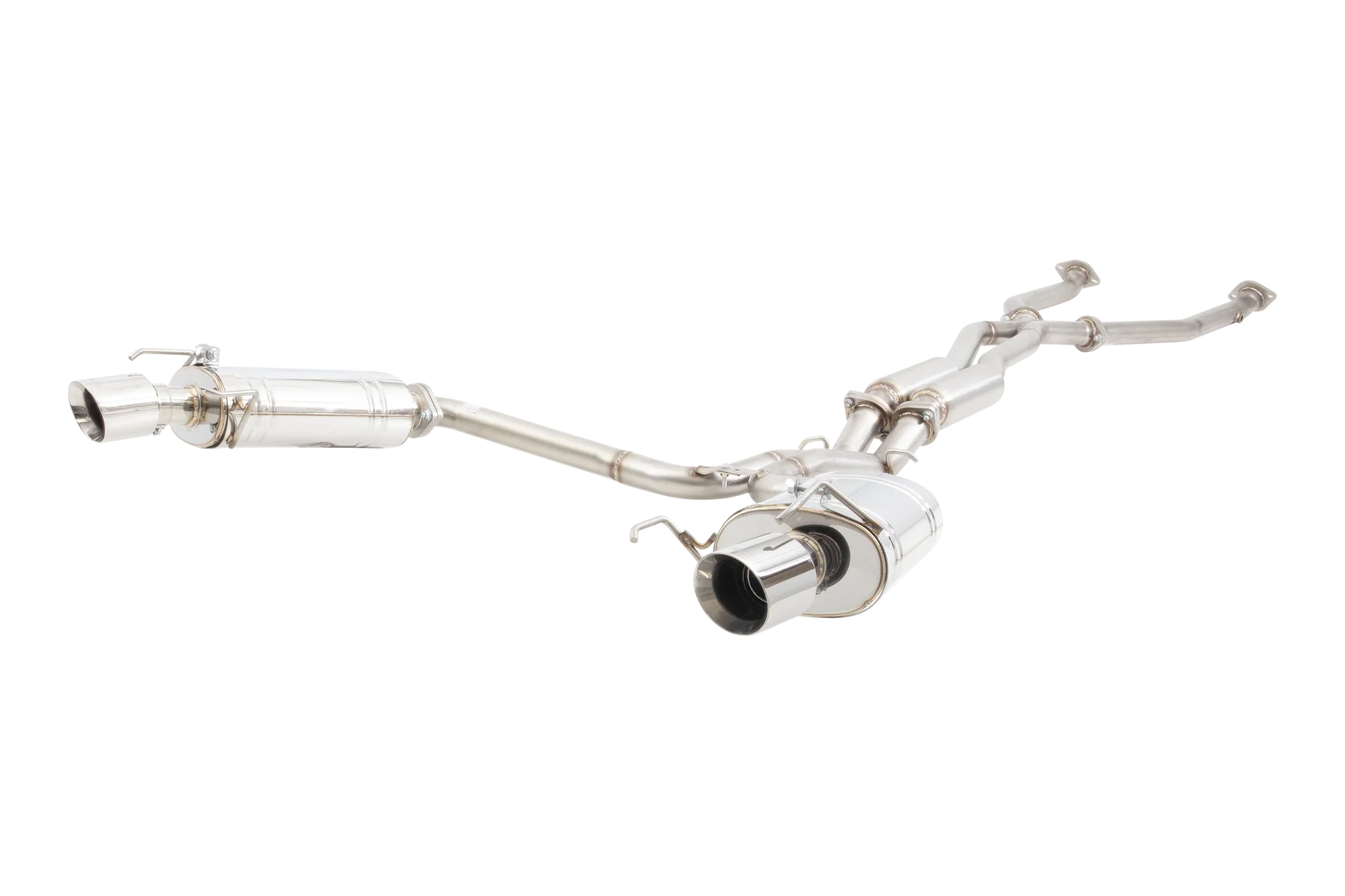XForce | Twin 2.5" Stainless Cat Back Exhaust | Lexus IS250 IS350 GSE20 GSE21 2005–2013 | ES-LIS350-CBS - Image 2