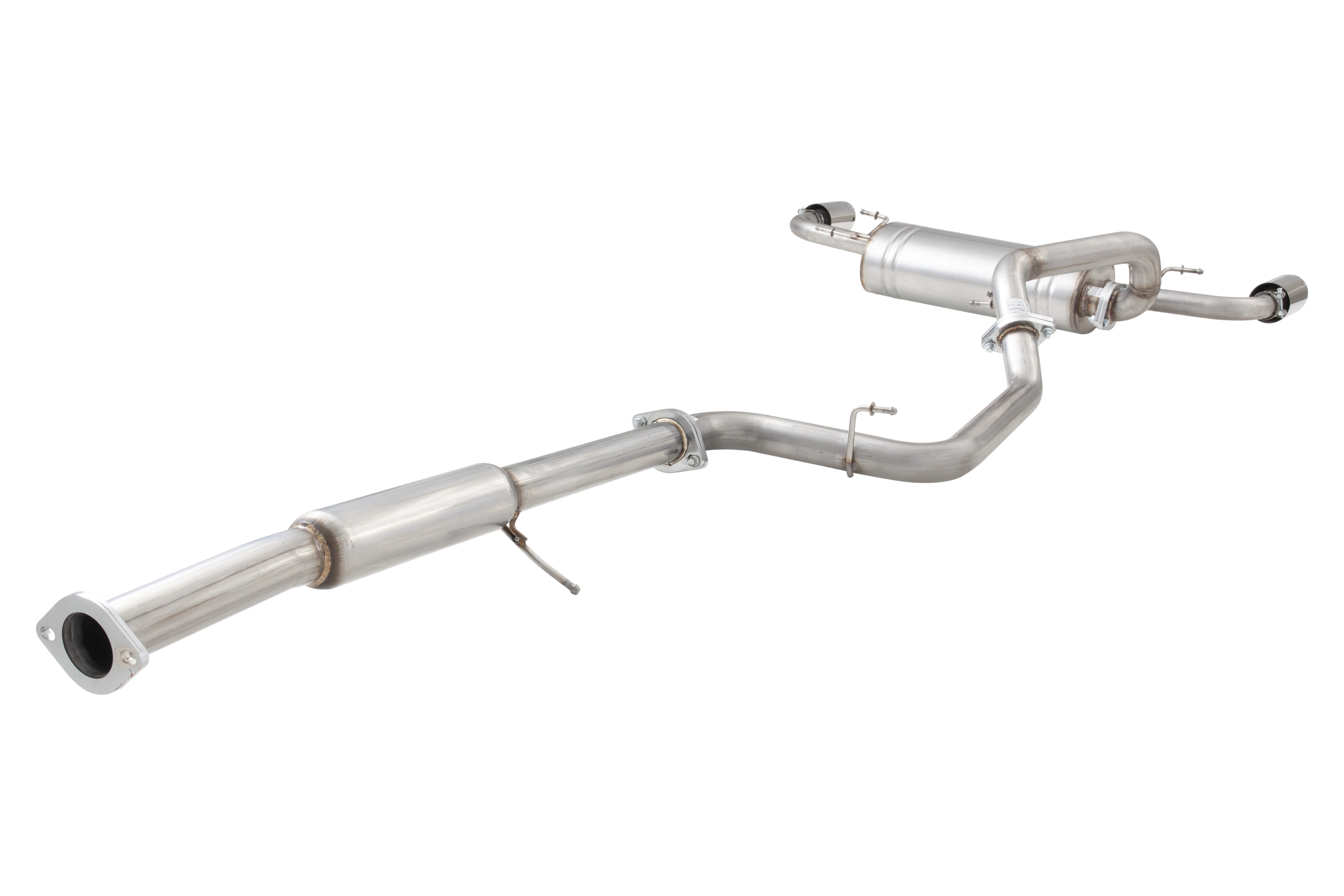 XForce | 2.5" 409 Stainless Cat-Back Exhaust | Mazda 3 SP25 BL Hatch 2009-2014 | E4-MZ3-25-CBS - Image 4
