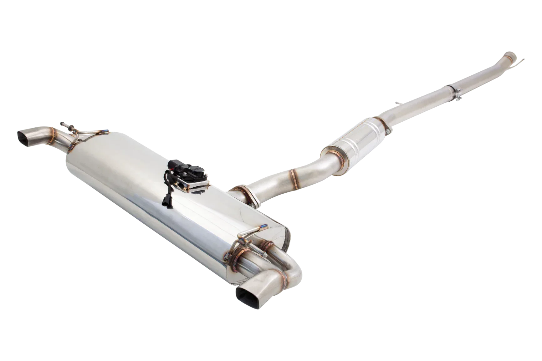 Xforce | 3" Varex Valved Cat Back Exhaust System | Mercedes Benz A45 AMG W176 2013–2018 | ESA45VKCS