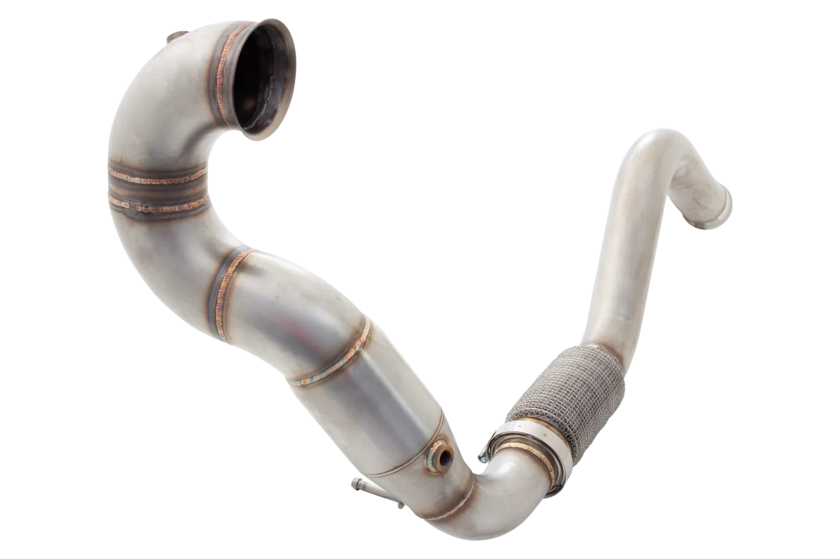 Xforce | 4" Downpipe & High Flow Cat Kit | Mercedes Benz A45 AMG W176 2013–2018 | ESA45KITB