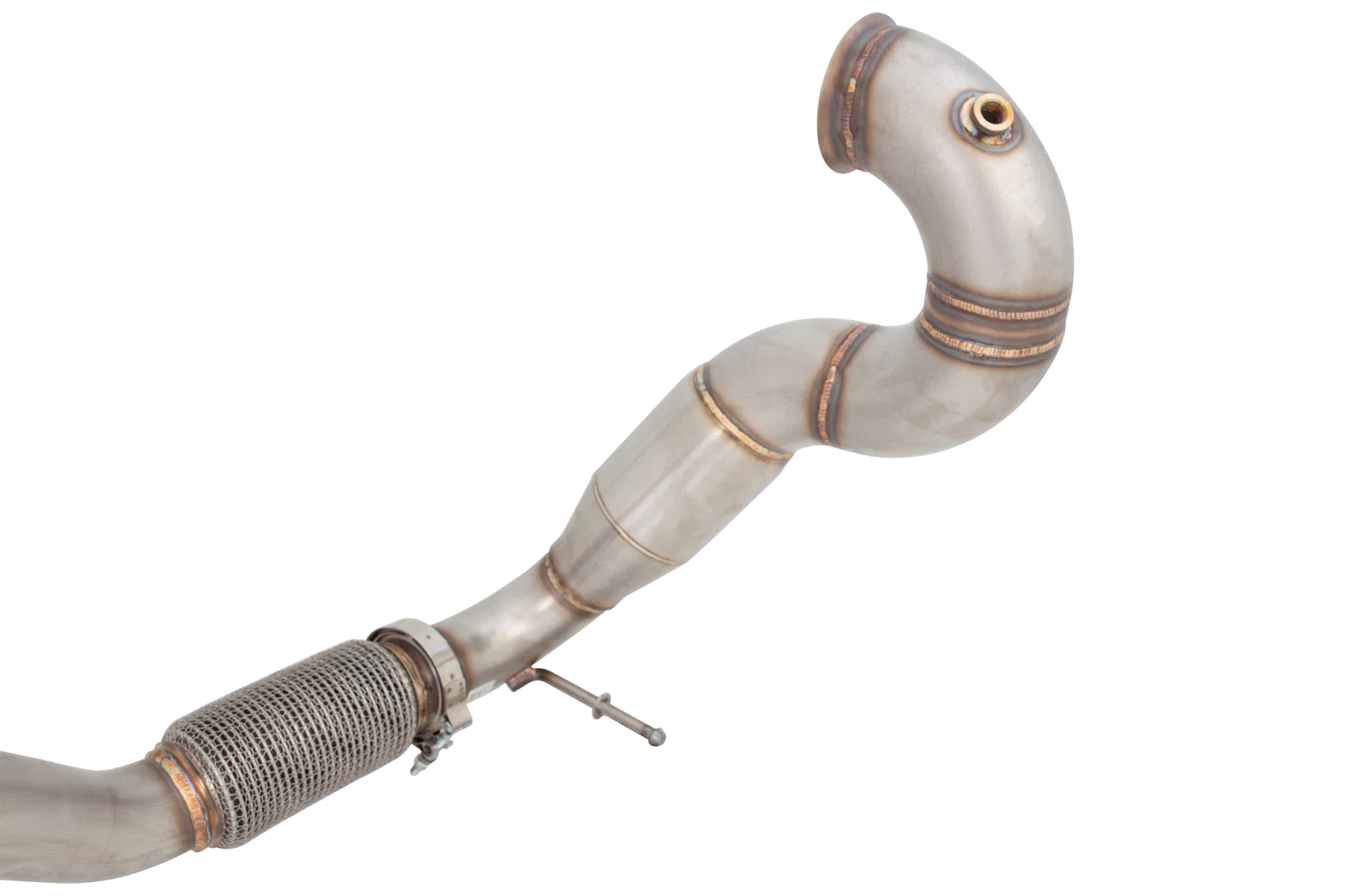 Xforce | 4" Downpipe & High Flow Cat Kit | Mercedes Benz A45 AMG W176 2013–2018 | ESA45KITB - Image 3