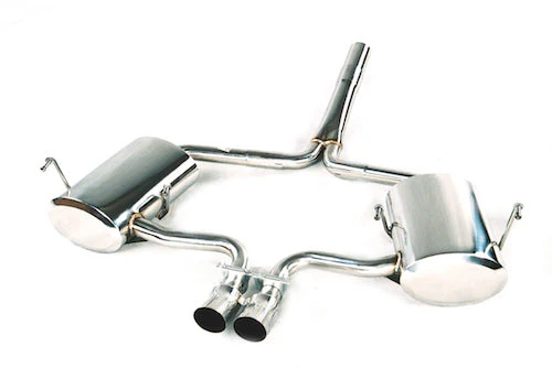 Xforce | 2.5" Stainless Steel Rear Muffler System | MINI Cooper S R50 R53 PFL 2001–2004 | ES-MINI-01