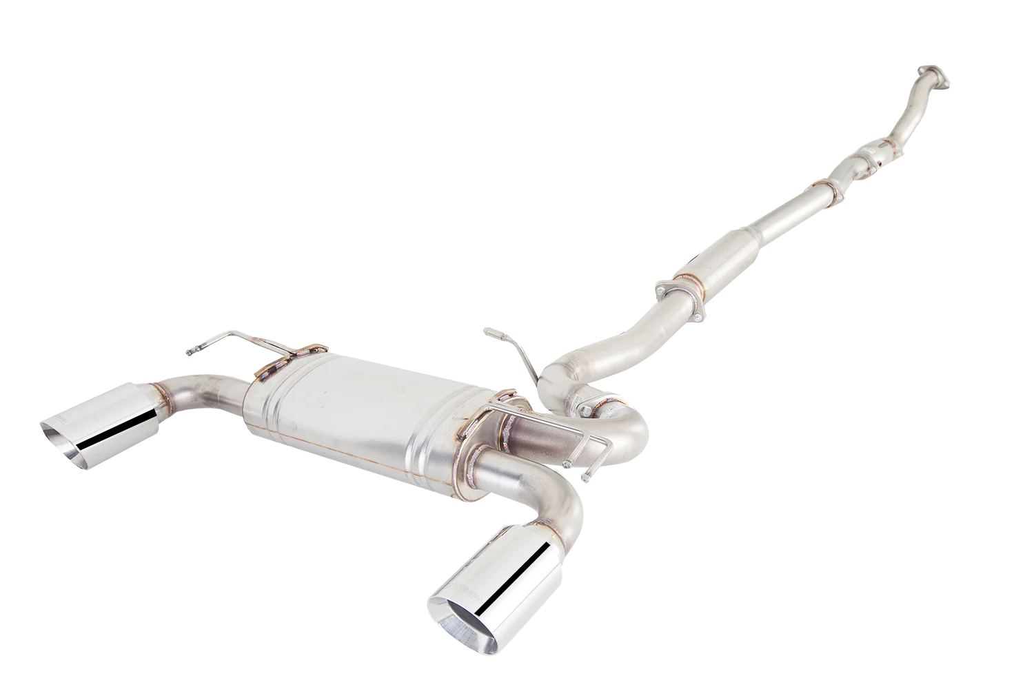 XForce | 3" Turbo Back Exhaust (Dump Back) | Mitsubishi Lancer Ralliart CJ 08–15 2008–2015 | E4-MR08-DBS