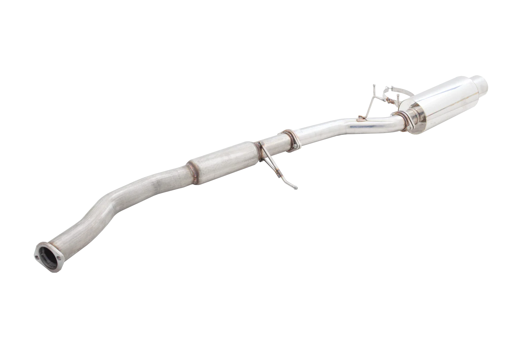 XForce | 3" Turbo Back Exhaust System with Angle-Out Cannon | Nissan S13 180SX 1991–1993 | E4-NS13-02-B-TBS - Image 2