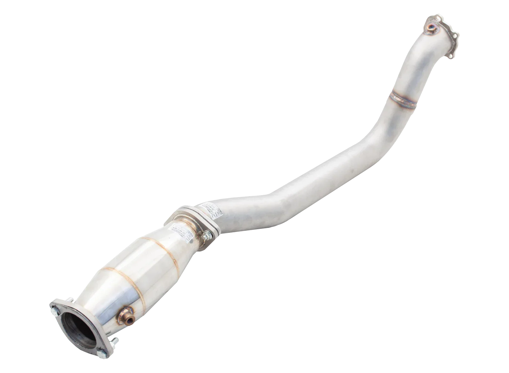 XForce | 3" Turbo Back Exhaust System with Angle-Out Cannon | Nissan S13 180SX 1991–1993 | E4-NS13-02-B-TBS - Image 4