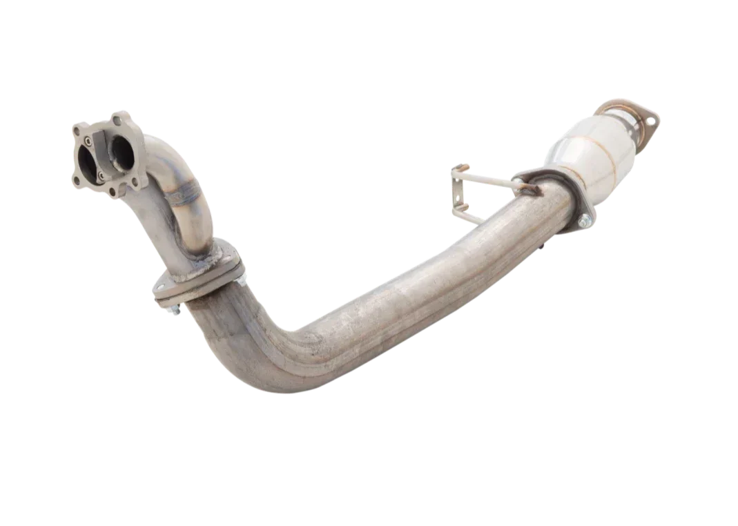 XForce | Split Dump Pipe & 100-Cell High-Flow Cat Kit | Nissan Silvia S14 S15 200SX 1994–2002 | E4-NS01-KITB