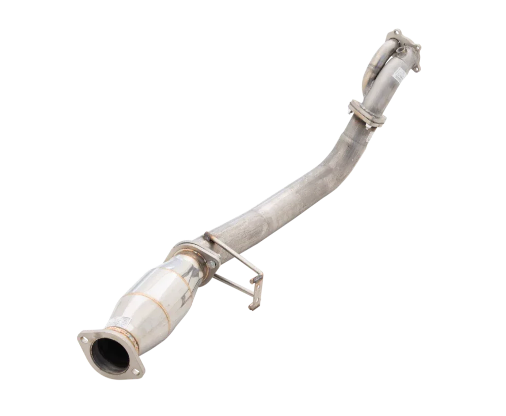 XForce | Split Dump Pipe & 100-Cell High-Flow Cat Kit | Nissan Silvia S14 S15 200SX 1994–2002 | E4-NS01-KITB - Image 2